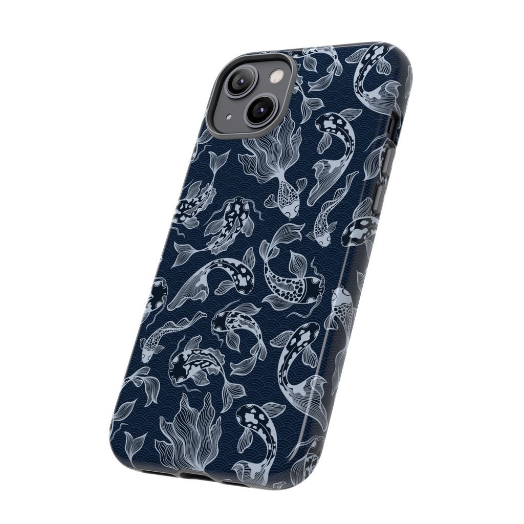 Moonlit Koi Phone Case