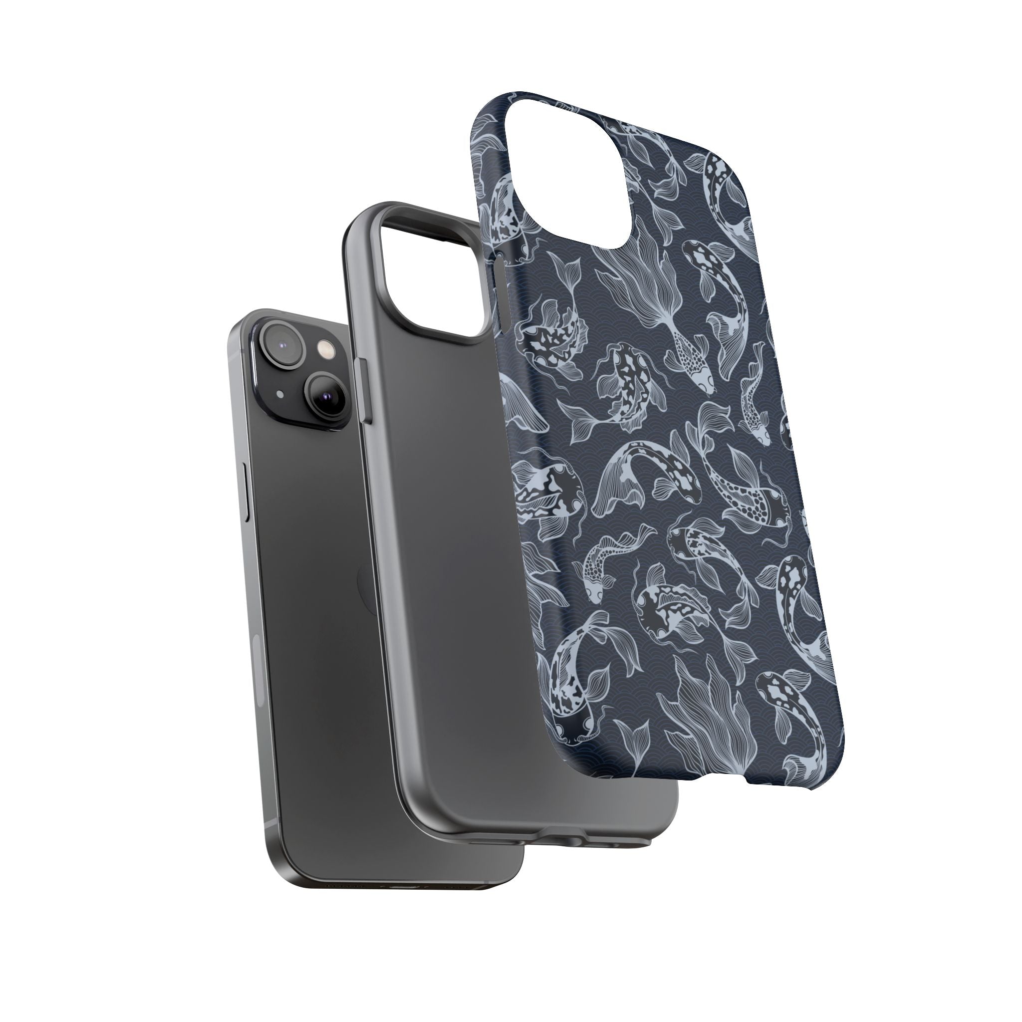 Moonlit Koi Phone Case