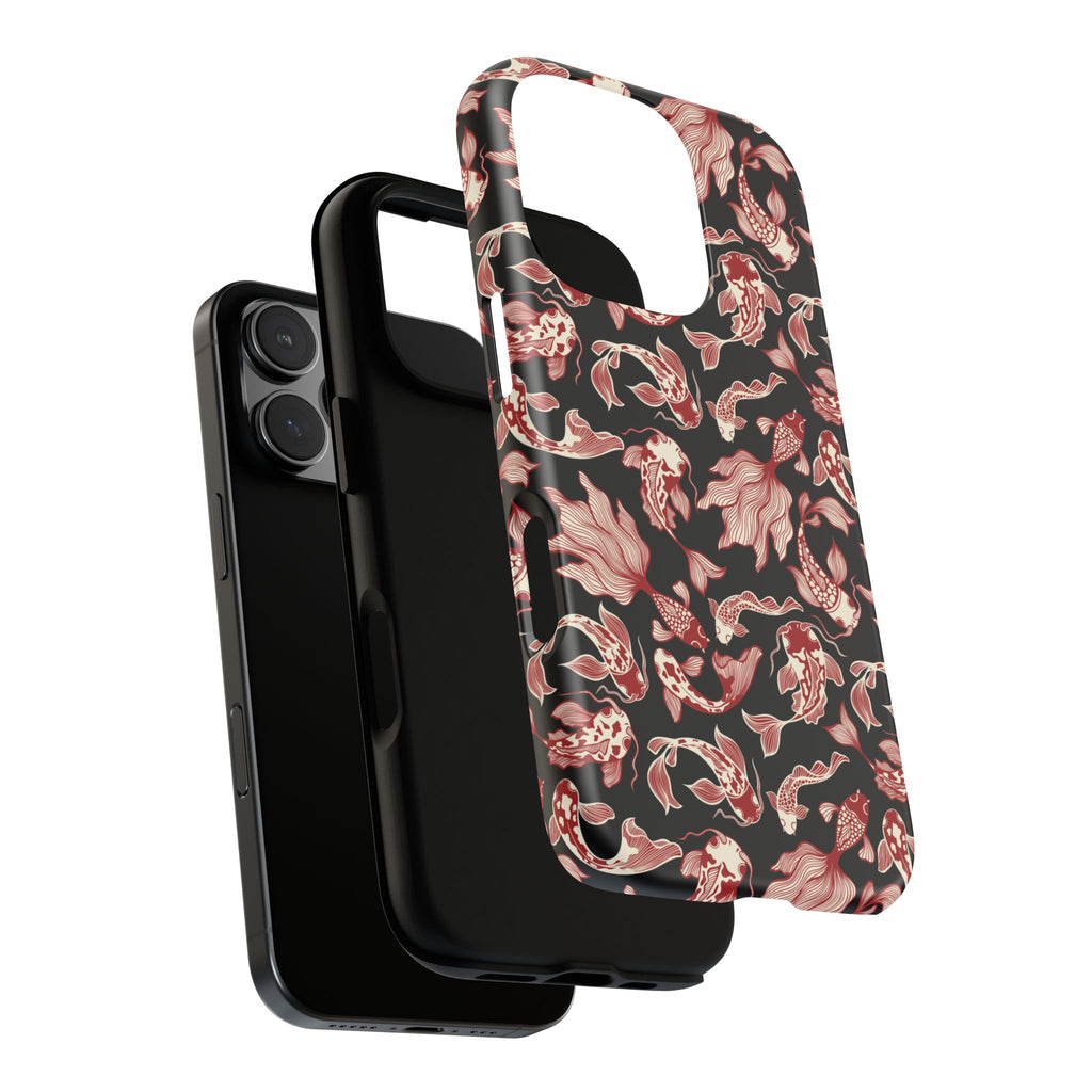 Crimson Koi Phone Case