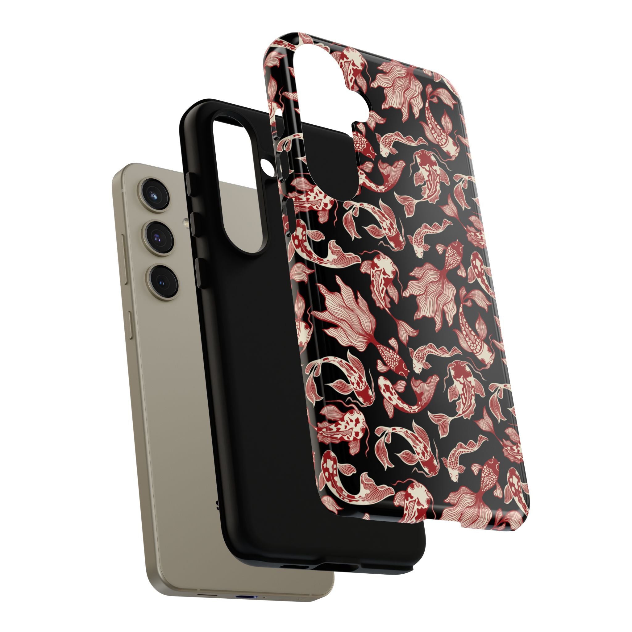 Crimson Koi Phone Case