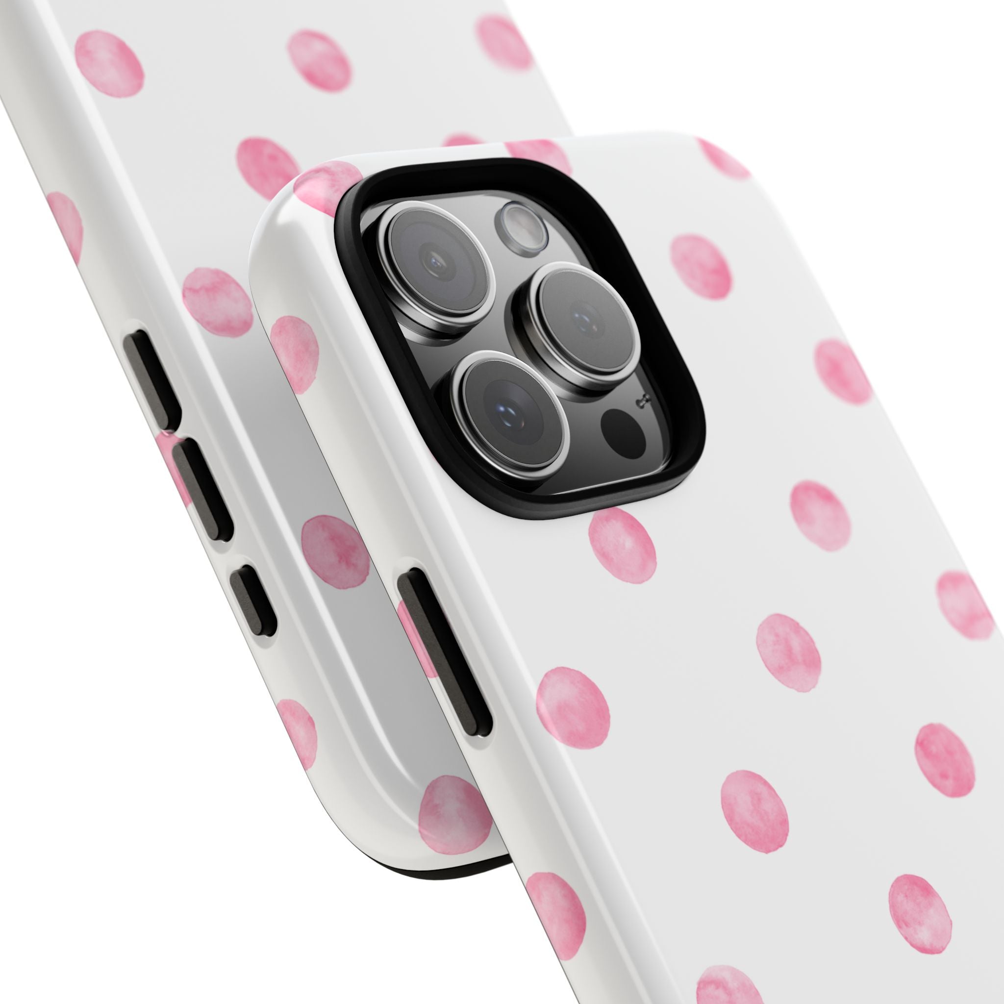 Pink Polka Phone Case
