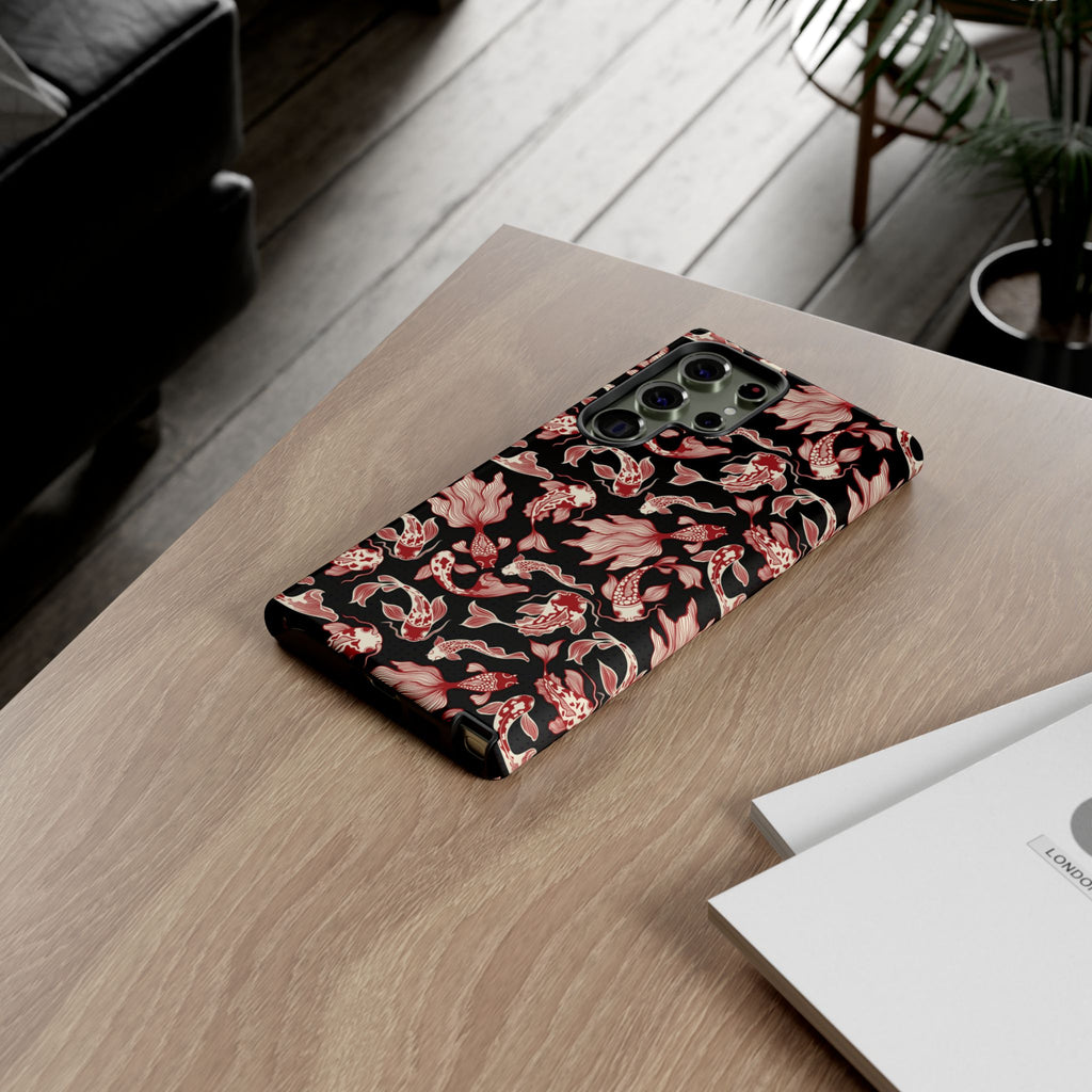 Crimson Koi Phone Case