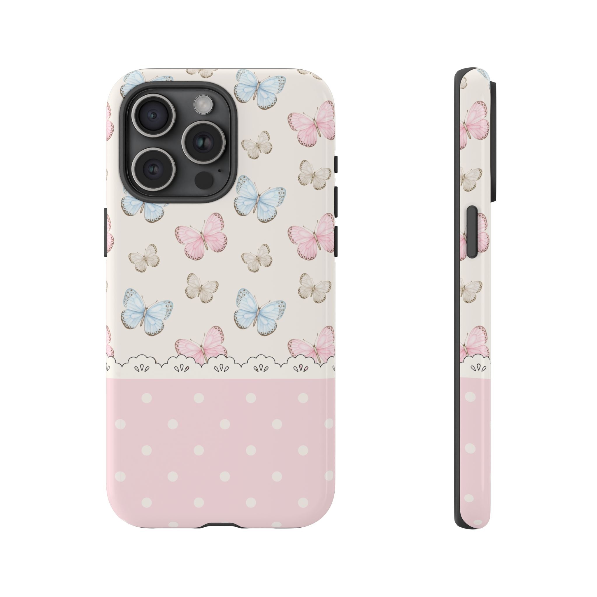 Butterfly Polka Phone Case