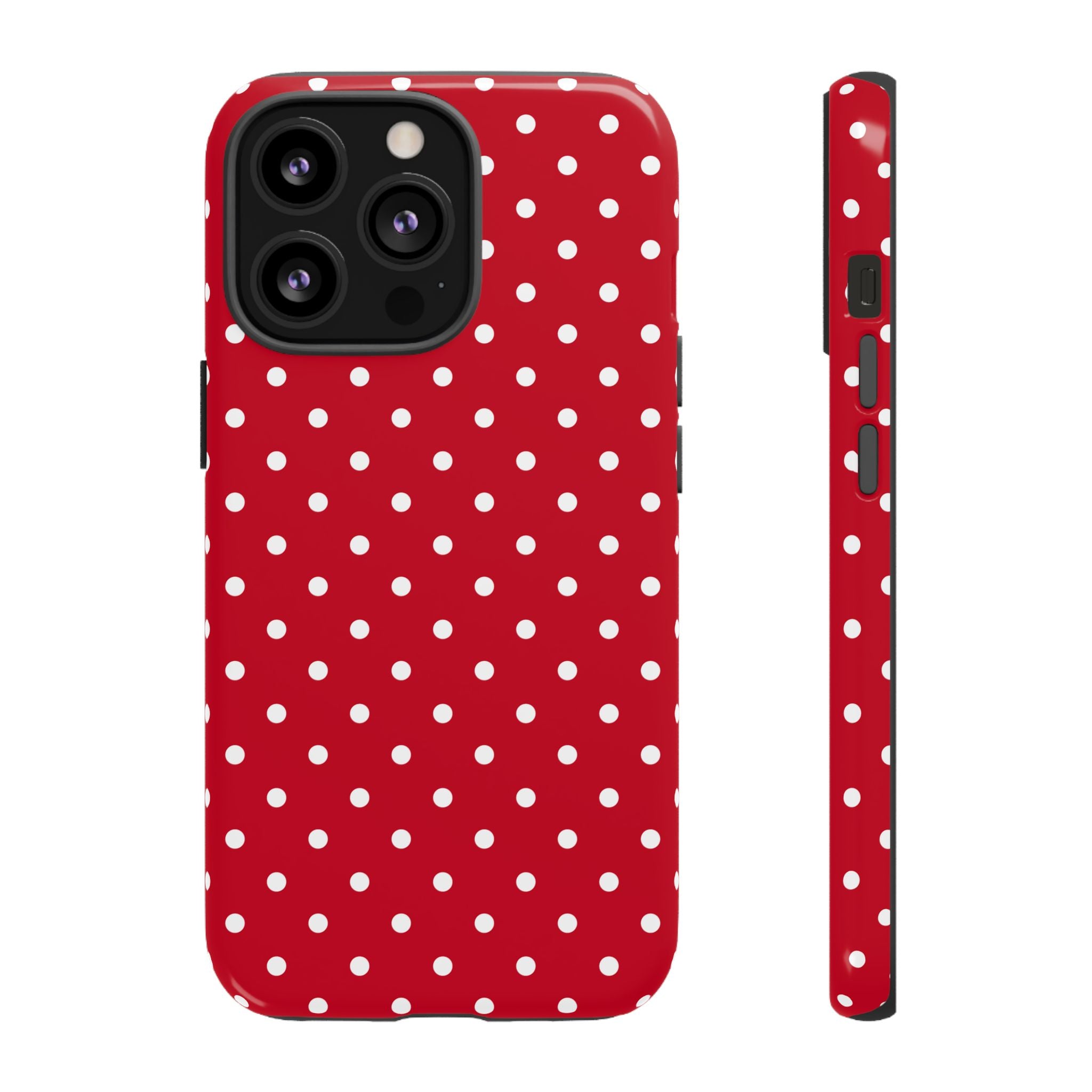 Red Polka Dot Phone Case