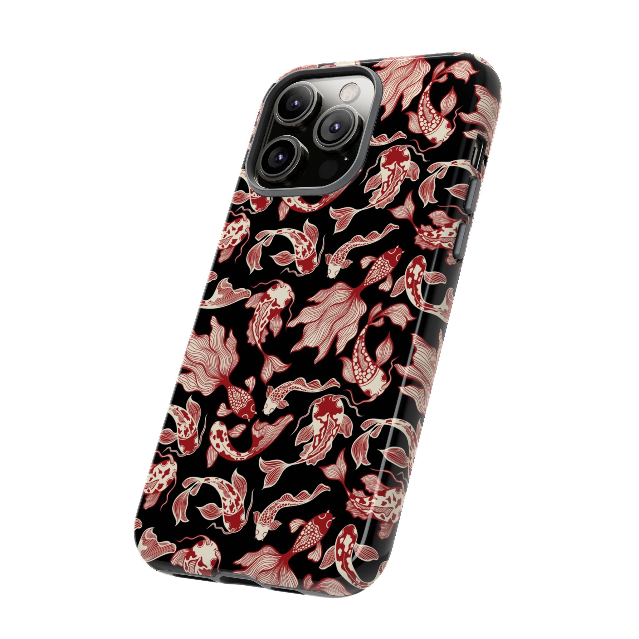 Crimson Koi Phone Case