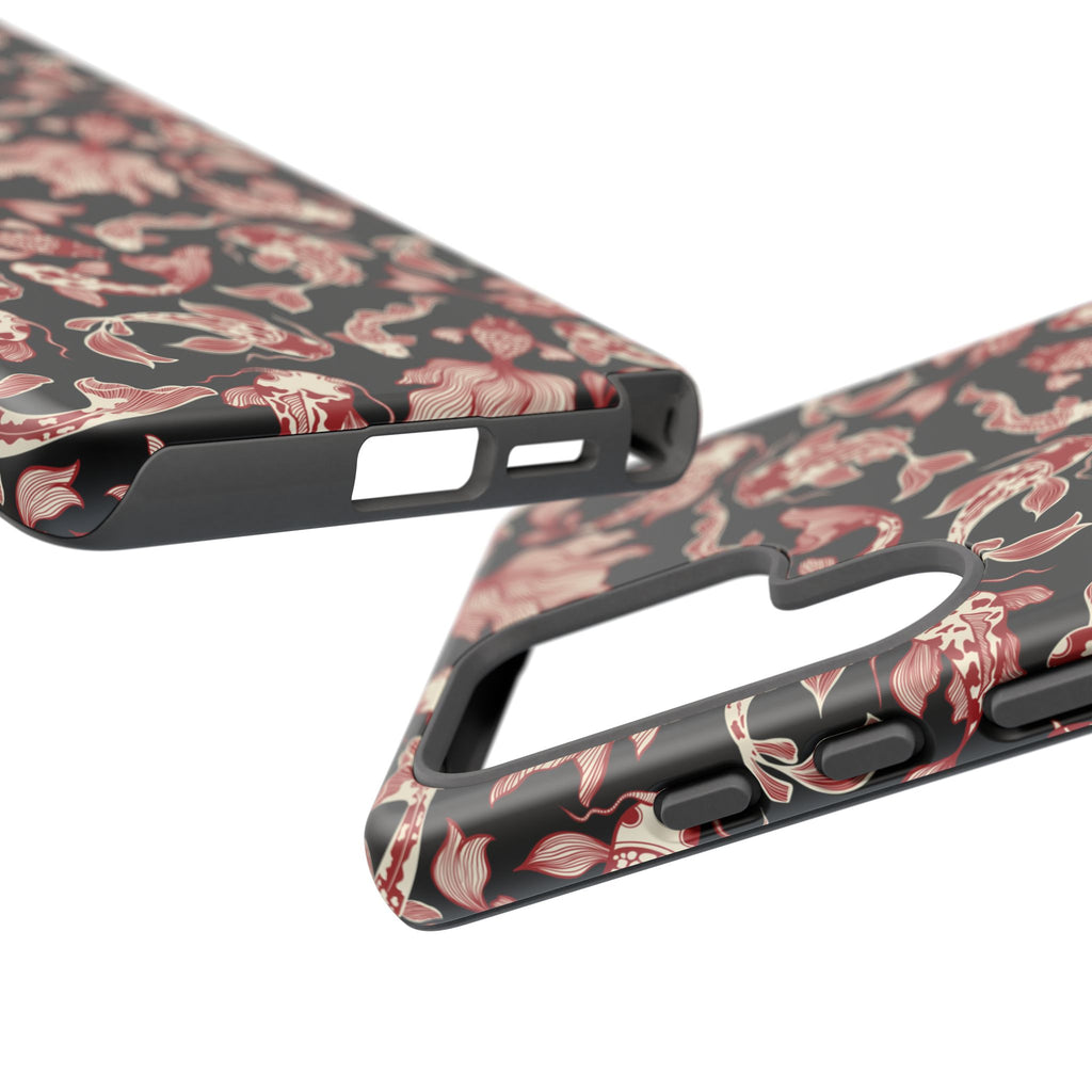 Crimson Koi Phone Case