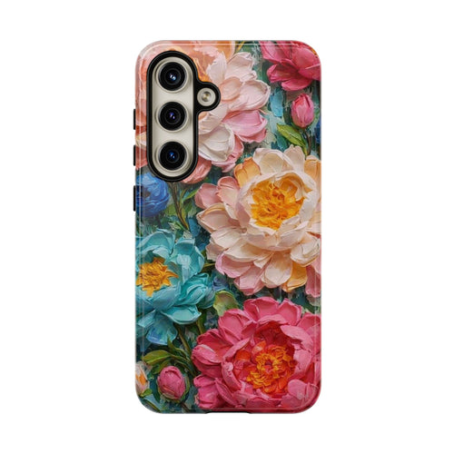 Colorful Peony Phone Case