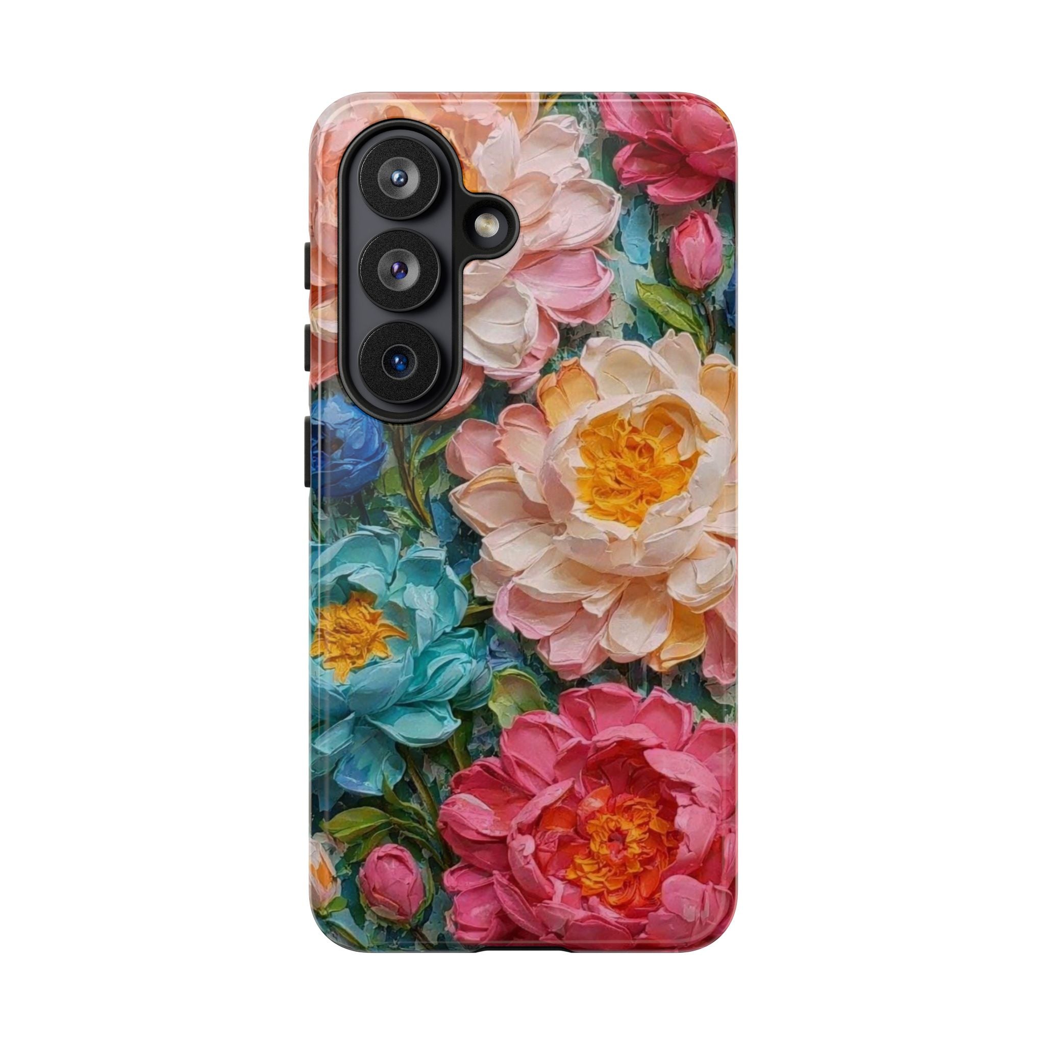 Colorful Peony Phone Case