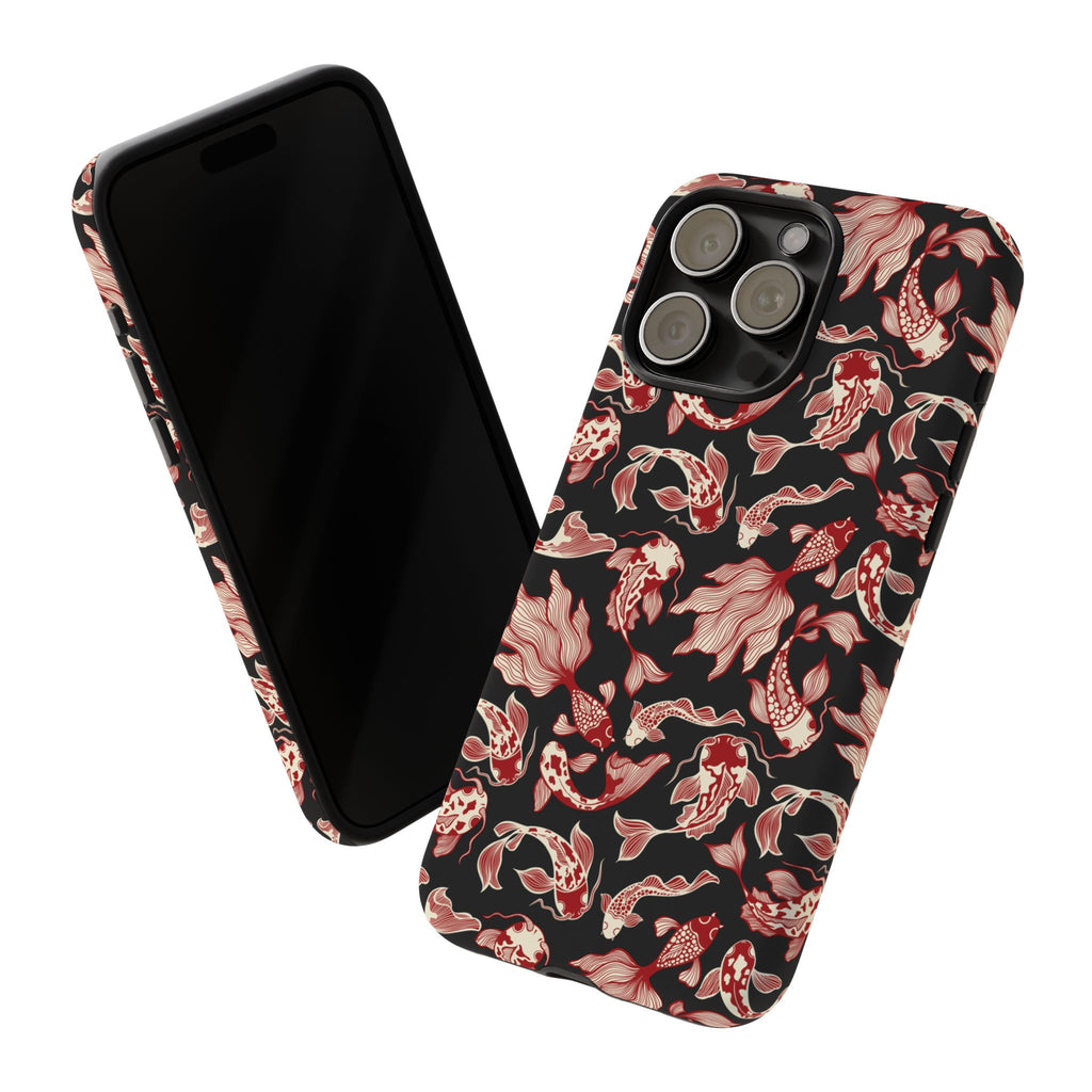 Crimson Koi Phone Case