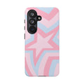 Pink & Blue Pastel Star Phone Case