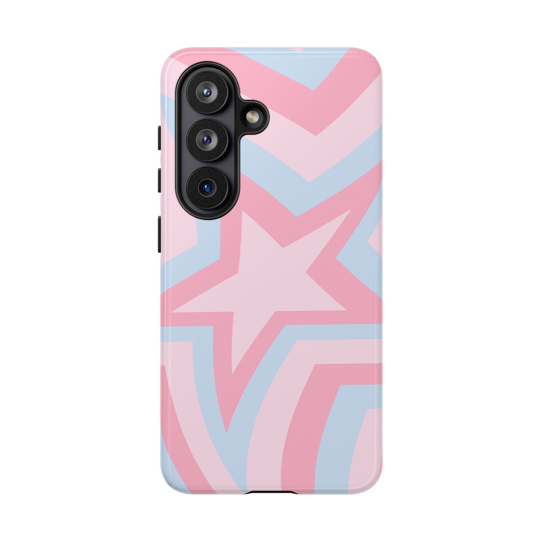 Pink & Blue Pastel Star Phone Case