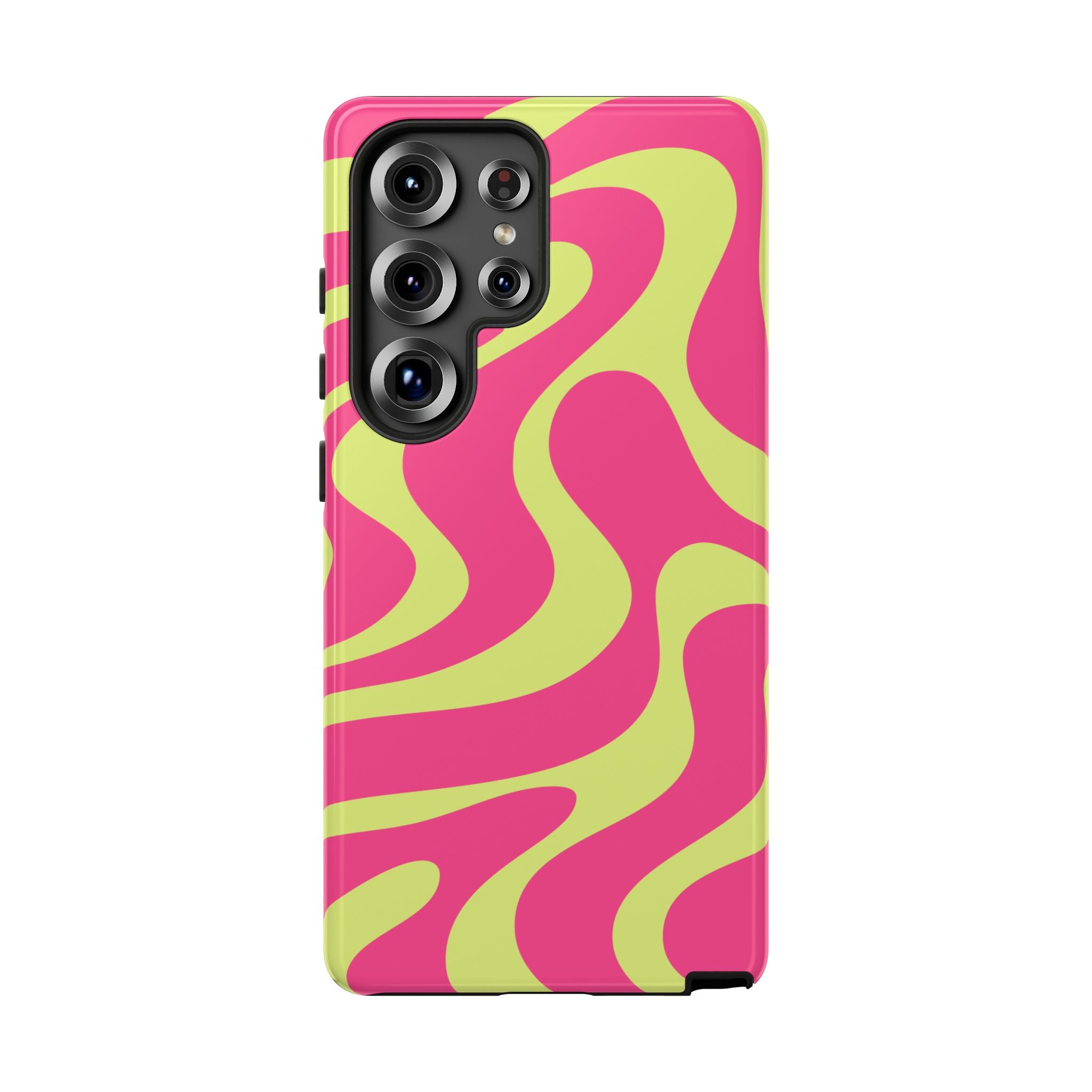 Neon Swirl Phone Case