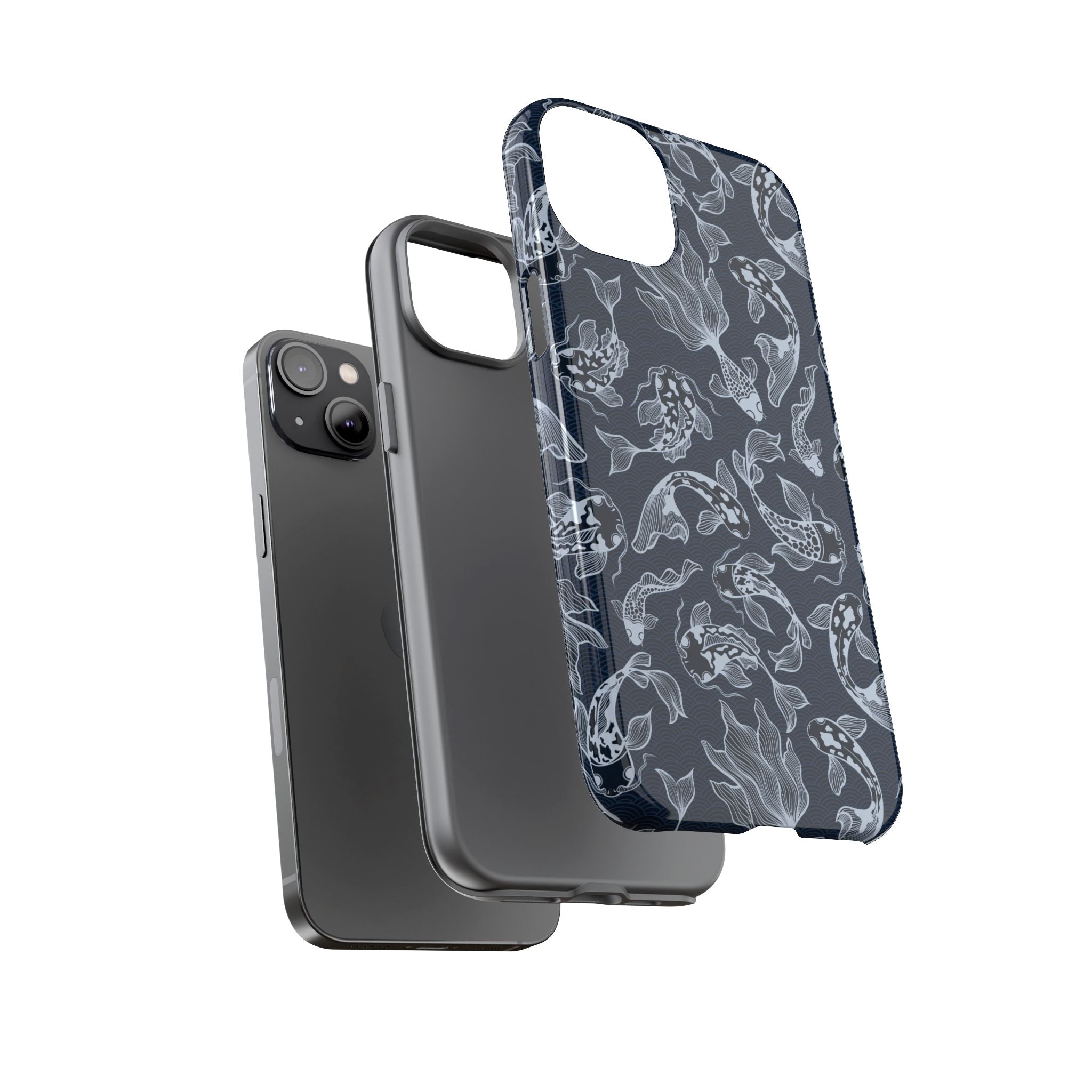 Moonlit Koi Phone Case