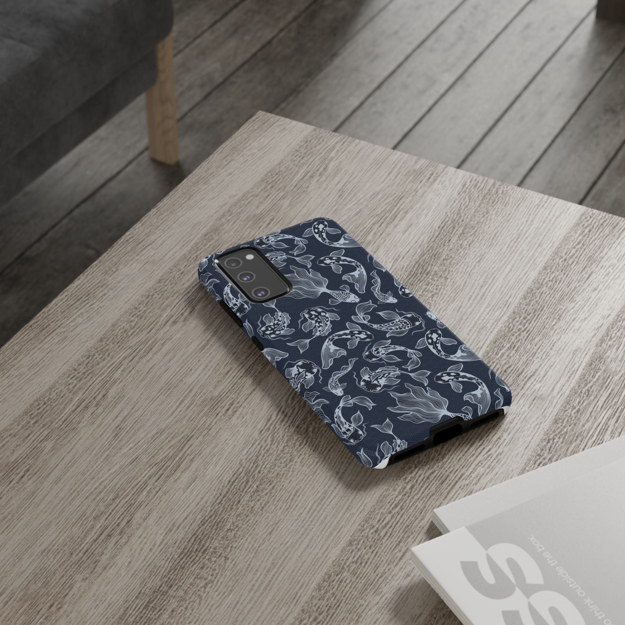 Moonlit Koi Phone Case