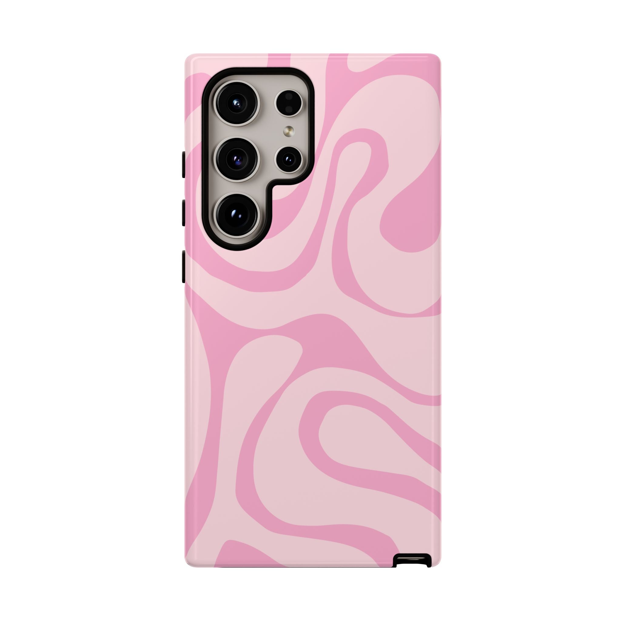 Pink Swirl Pattern Phone Case