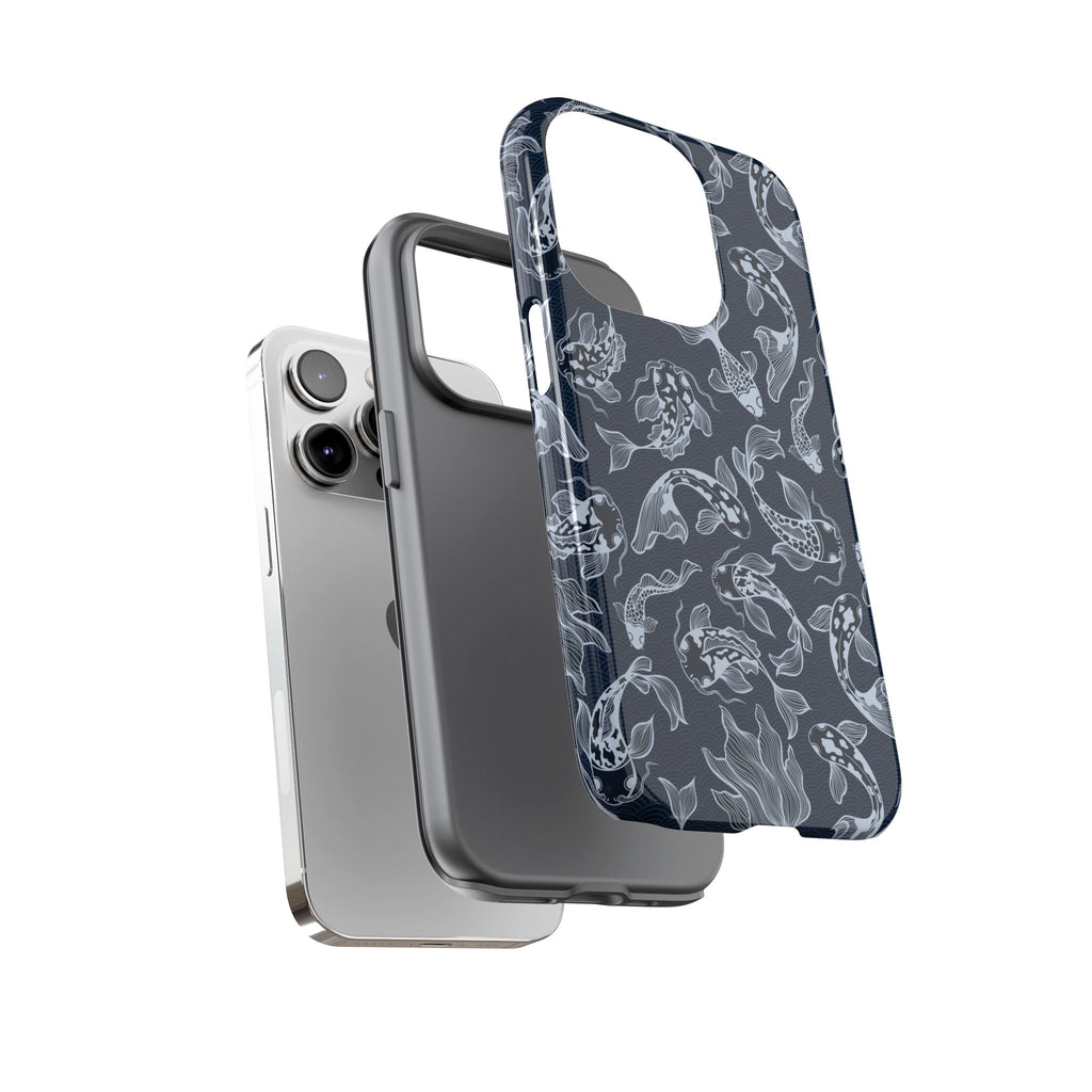 Moonlit Koi Phone Case