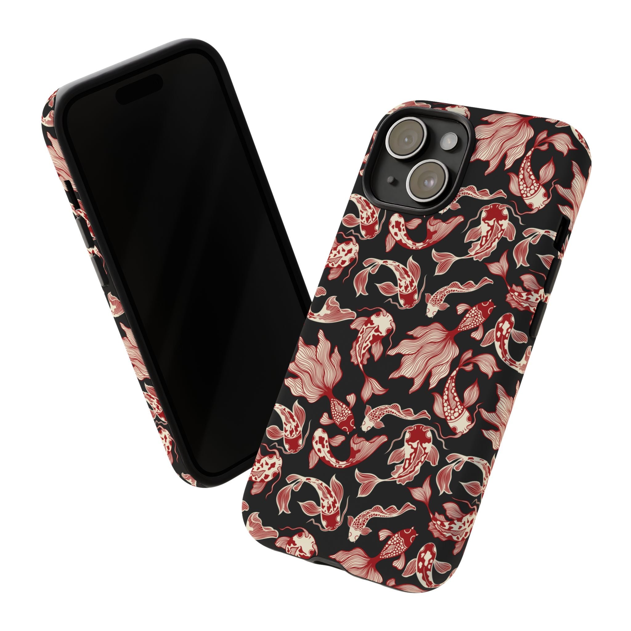 Crimson Koi Phone Case