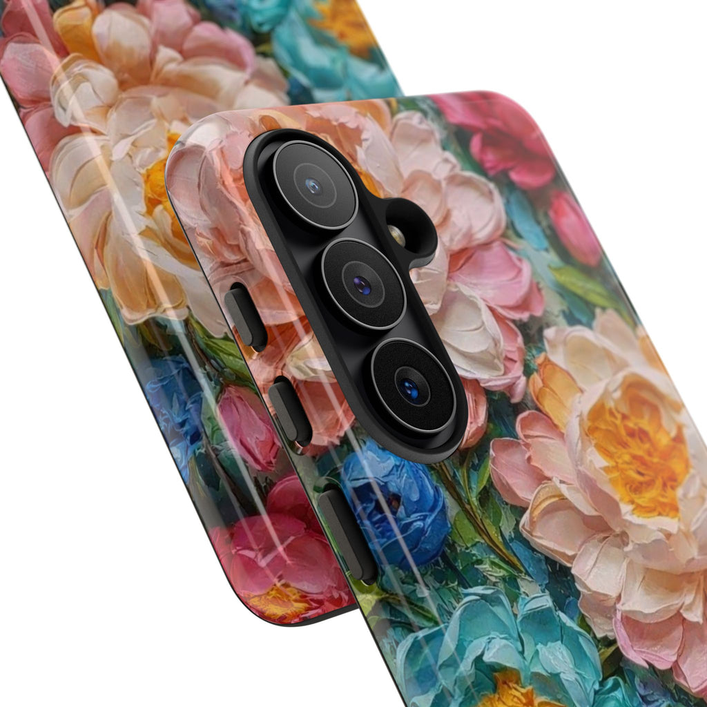 Colorful Peony Phone Case