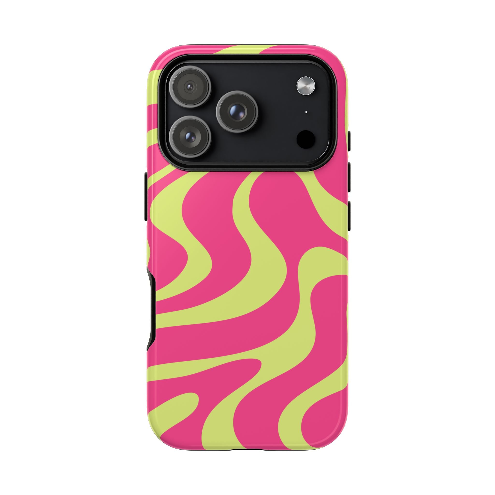 Neon Wavy Phone Case