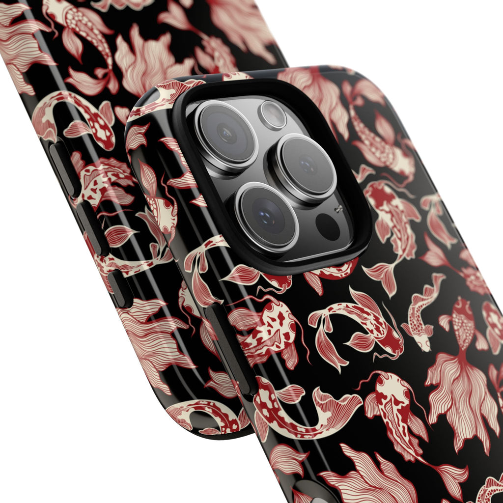 Crimson Koi Phone Case