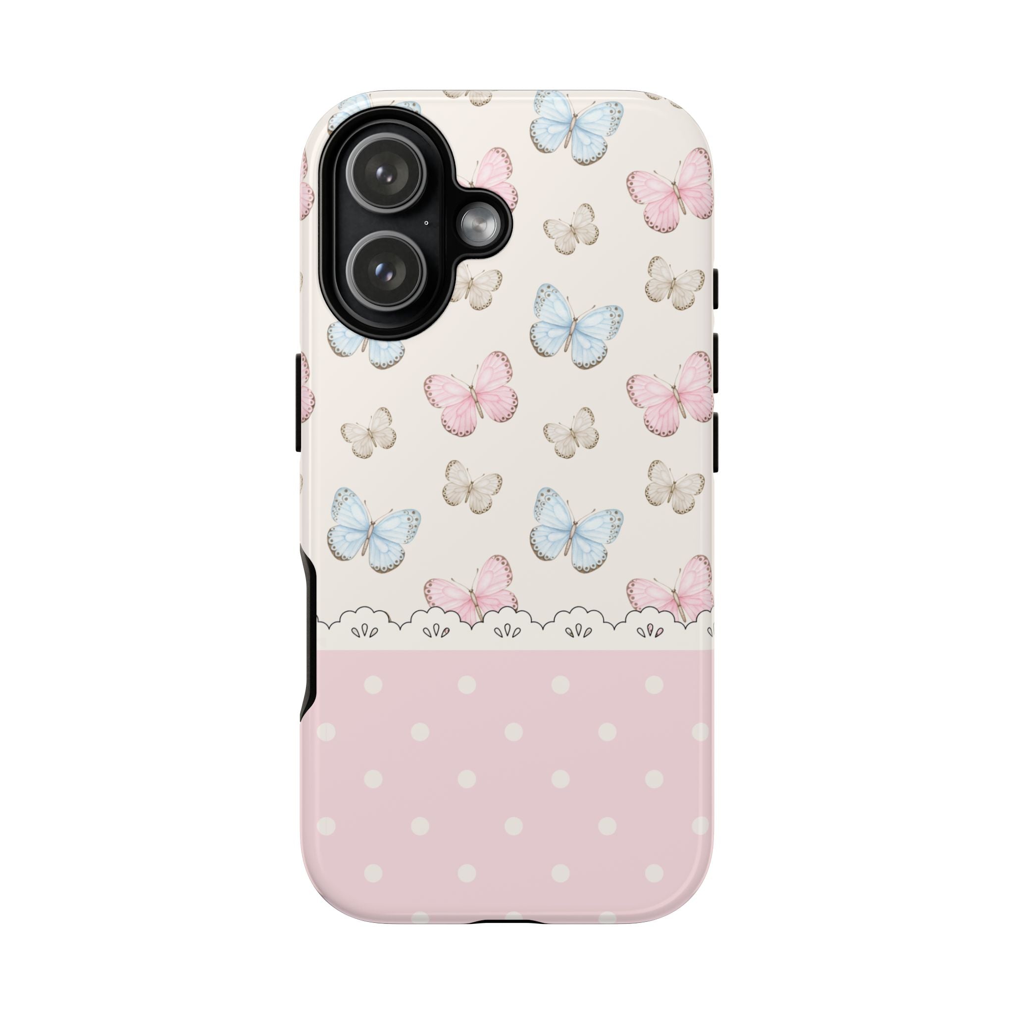 Butterfly Polka Phone Case