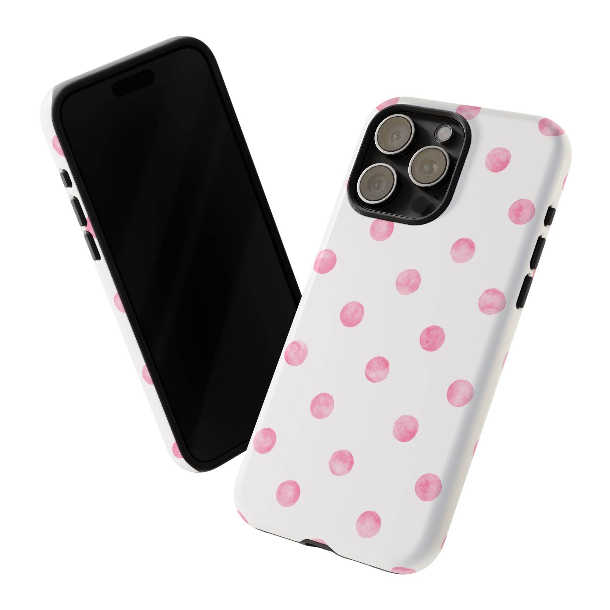 Pink Polka Dots Phone Case