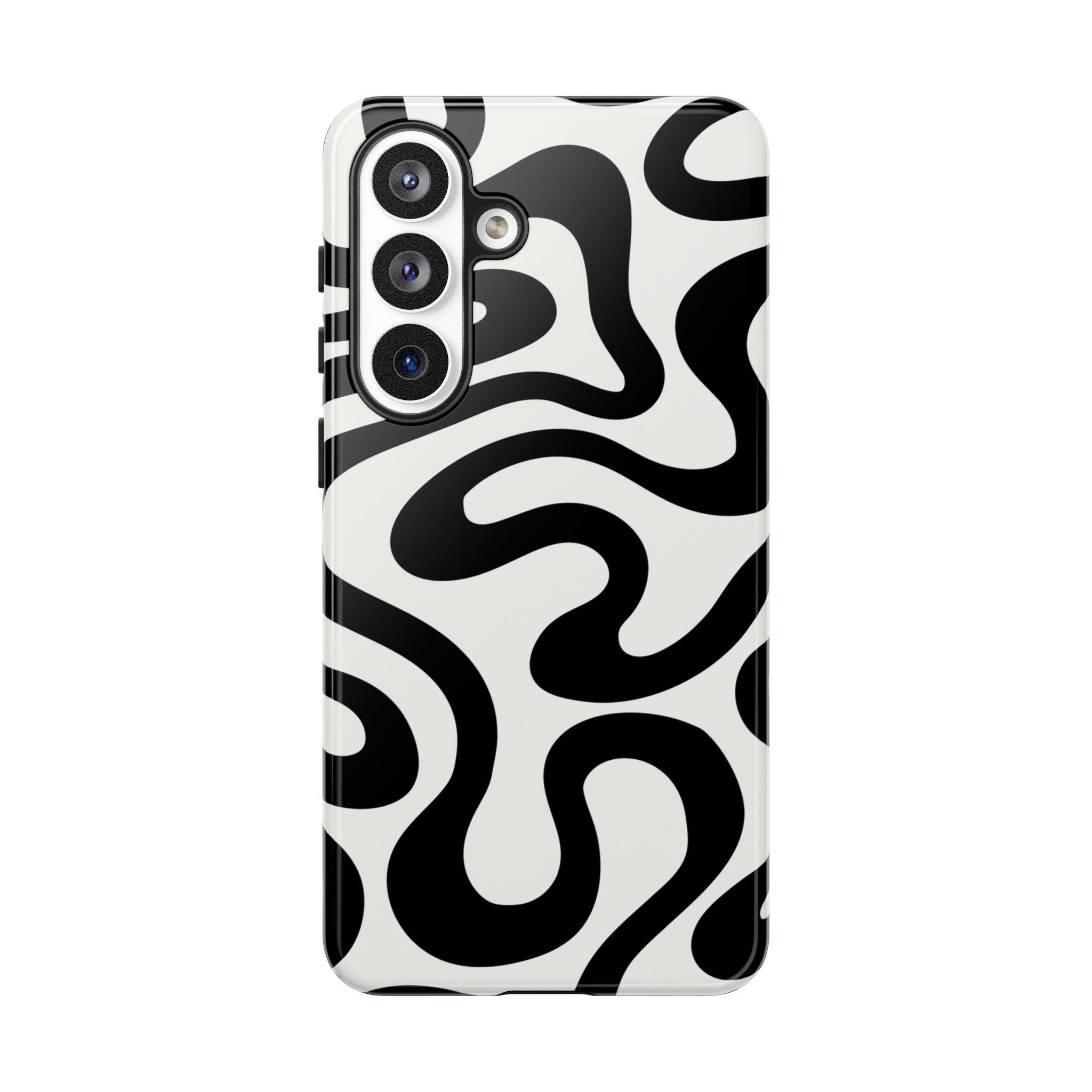 Black & White Swirl Phone Case