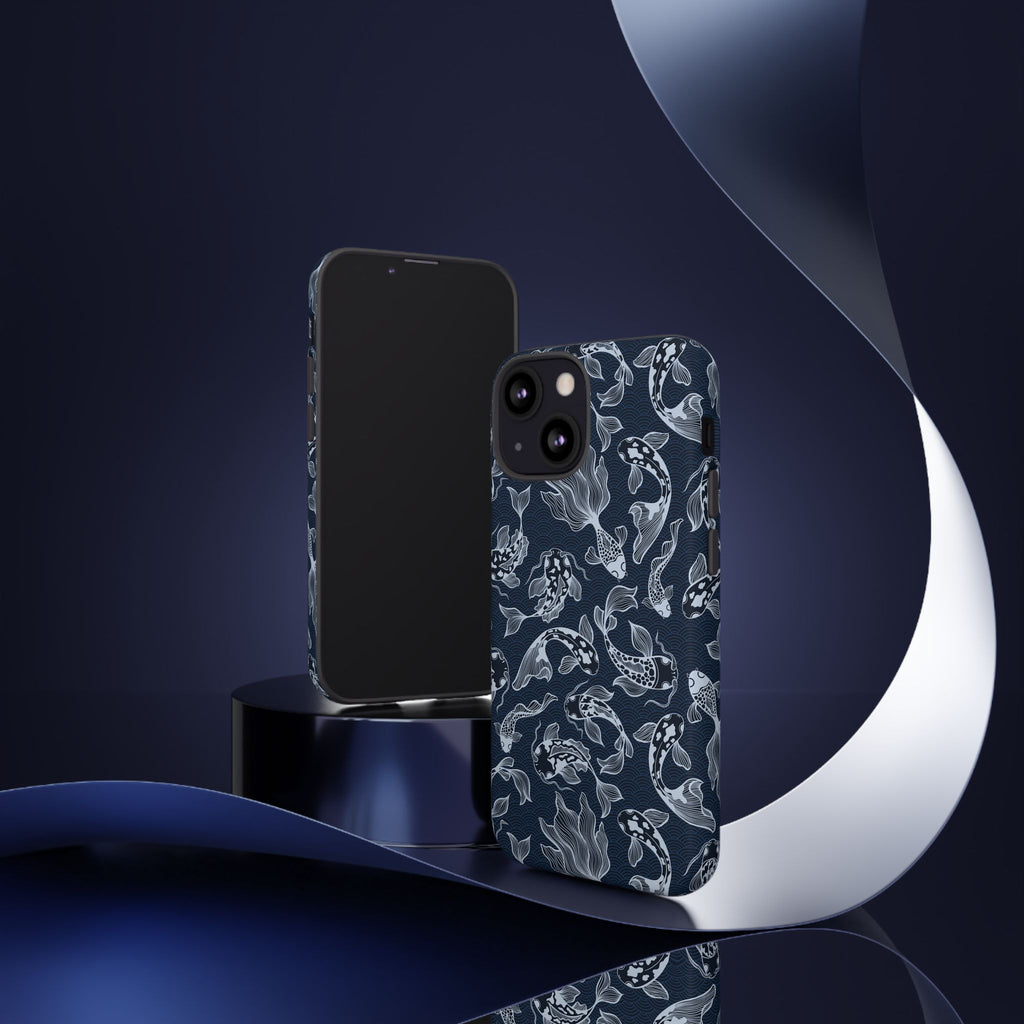 Moonlit Koi Phone Case