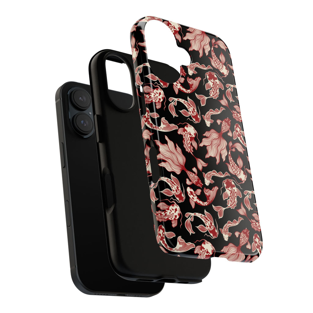 Crimson Koi Phone Case