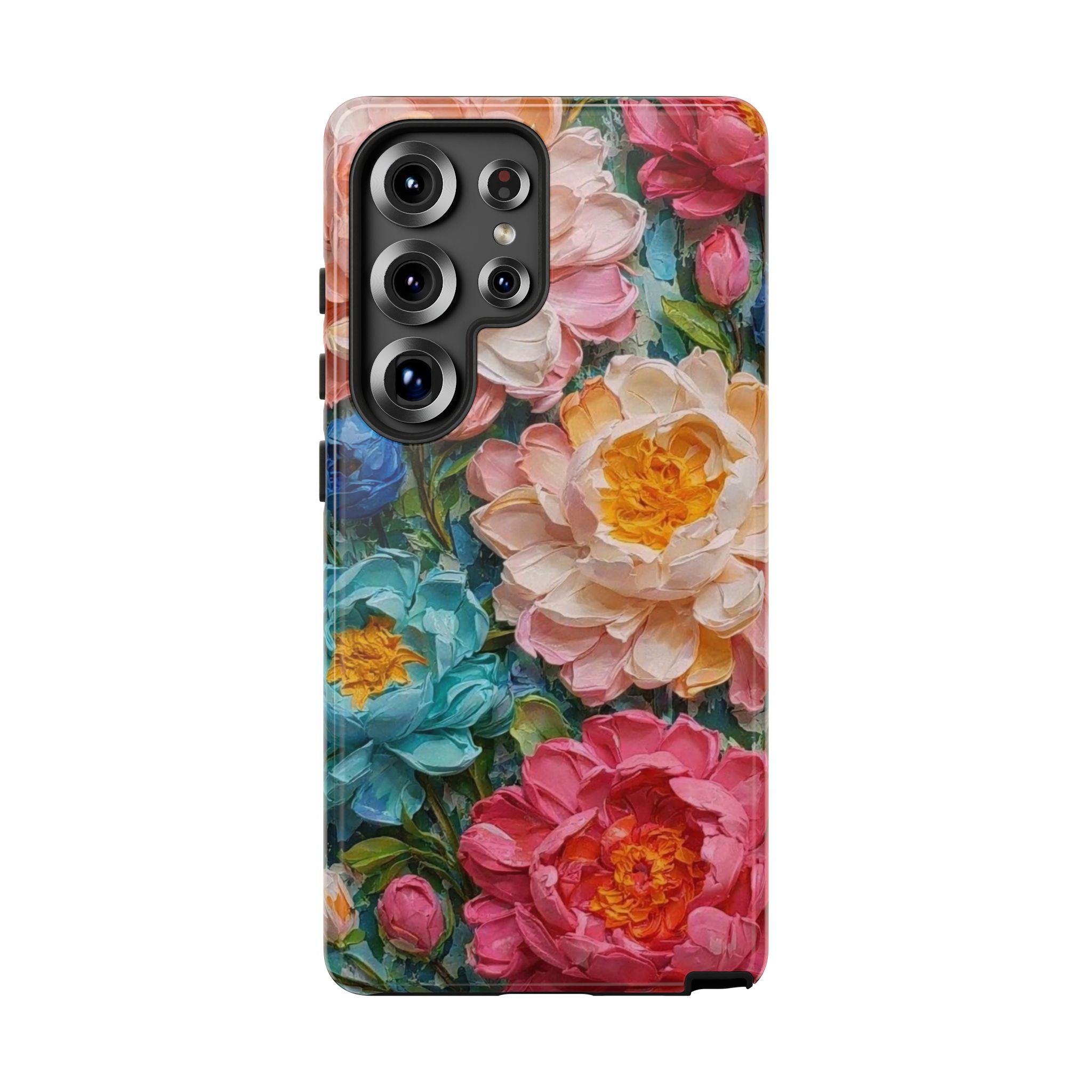 Colorful Peony Phone Case