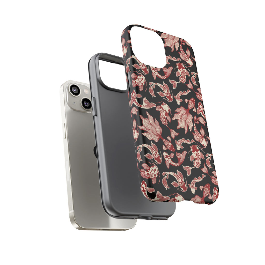 Crimson Koi Phone Case