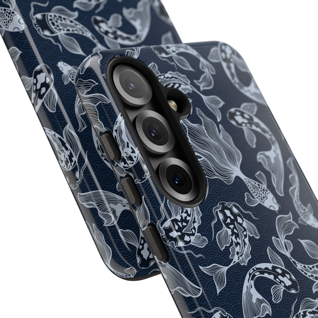 Moonlit Koi Phone Case