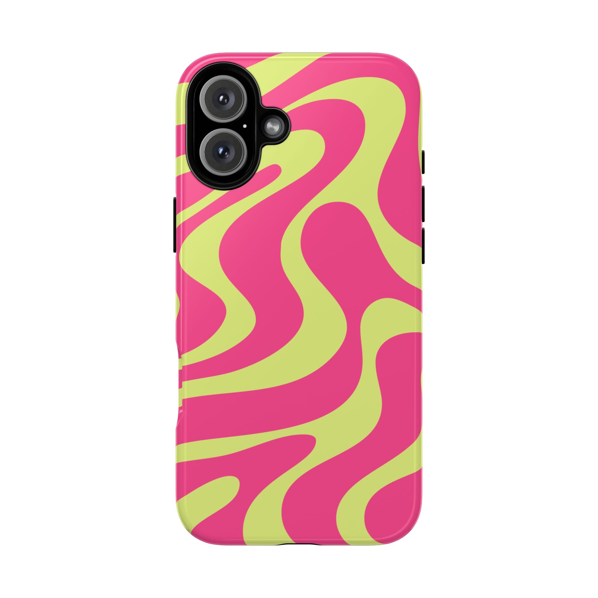 Neon Wavy Phone Case