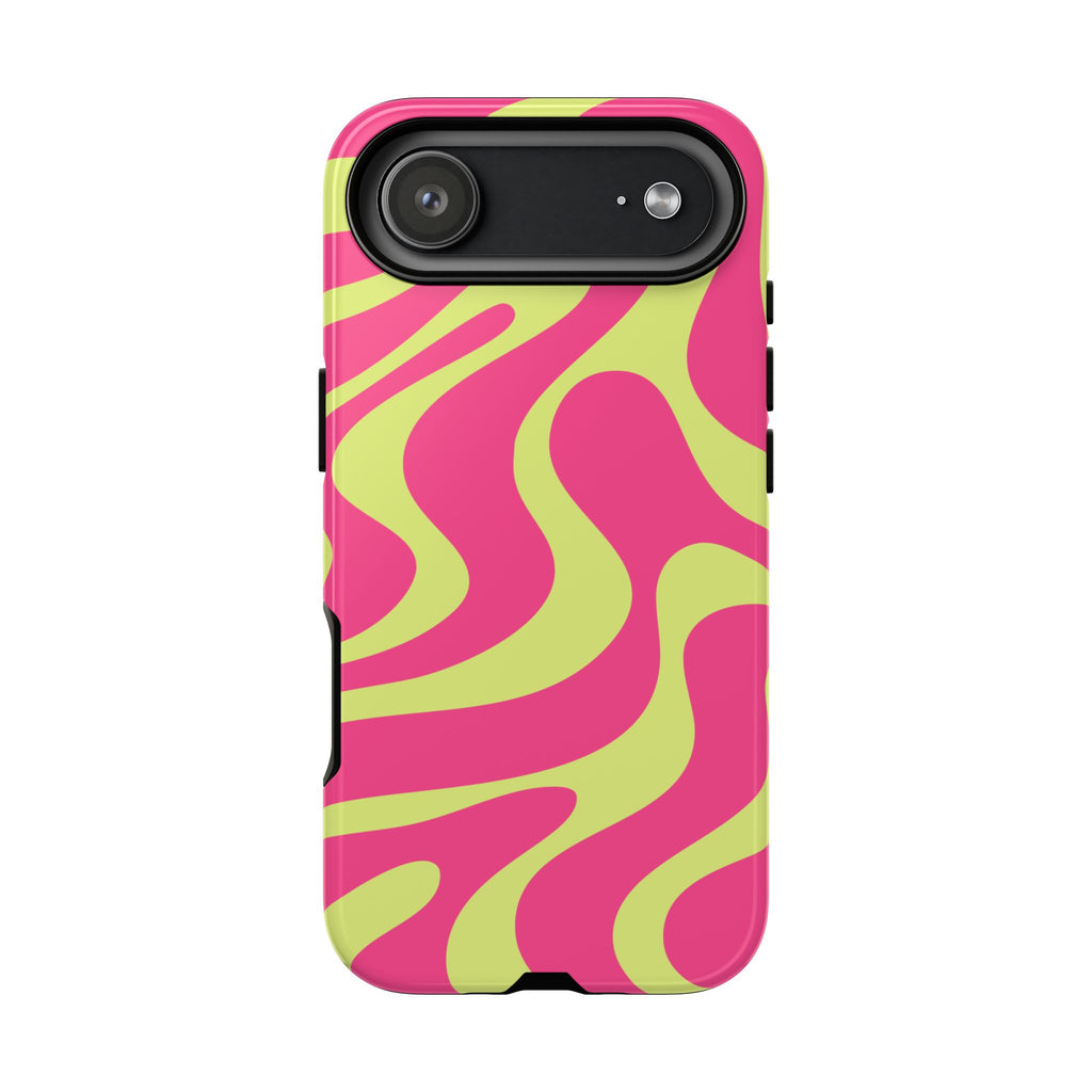 Neon Wavy Phone Case