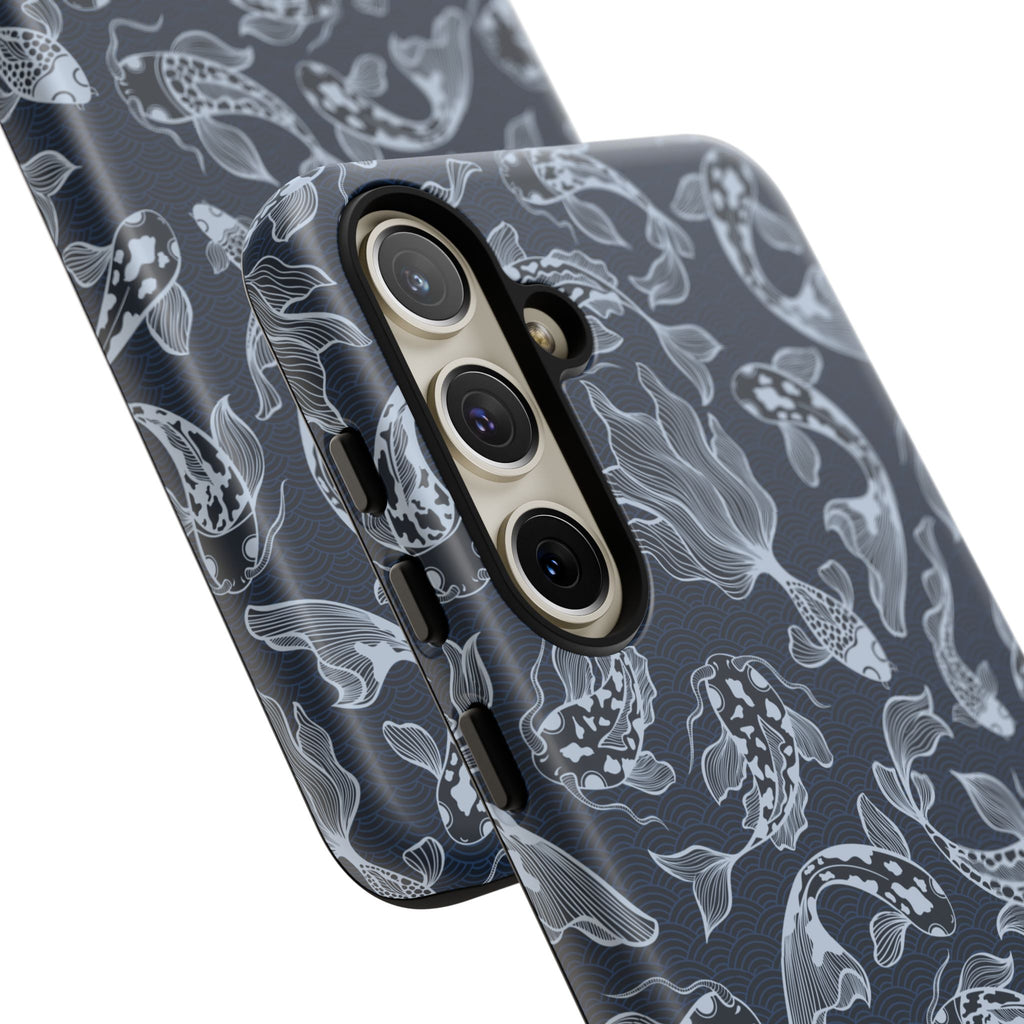 Moonlit Koi Phone Case