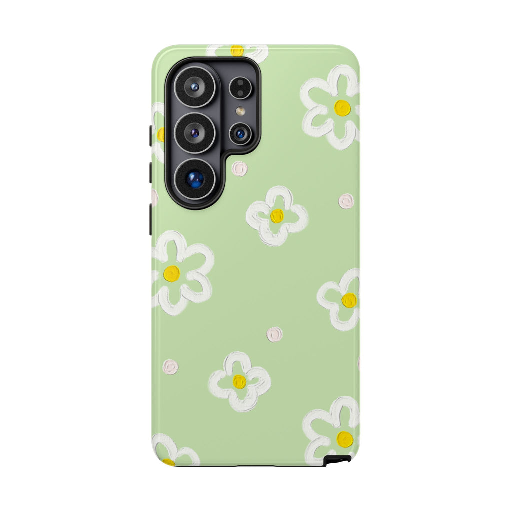 White Daisies Phone Case