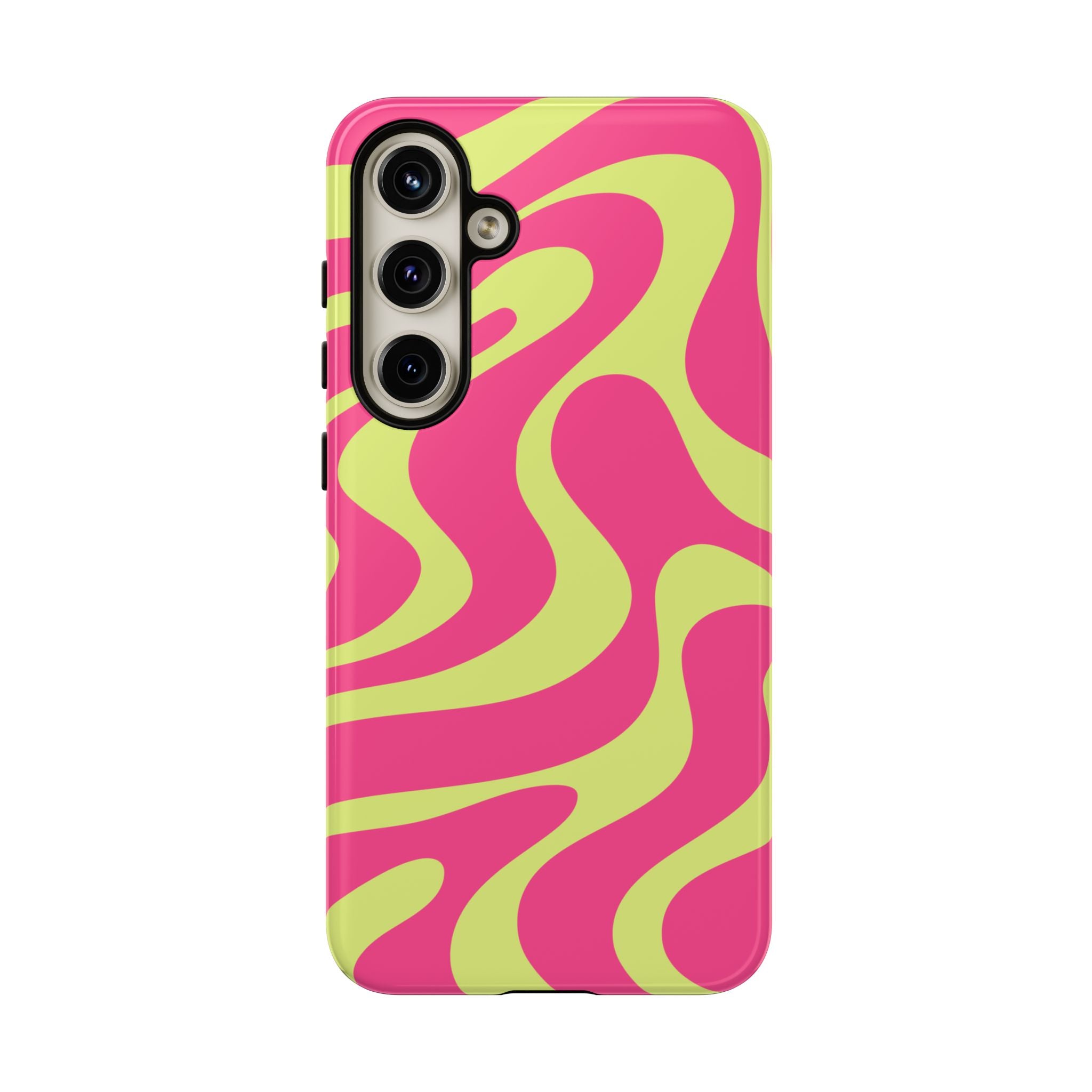 Neon Swirl Phone Case