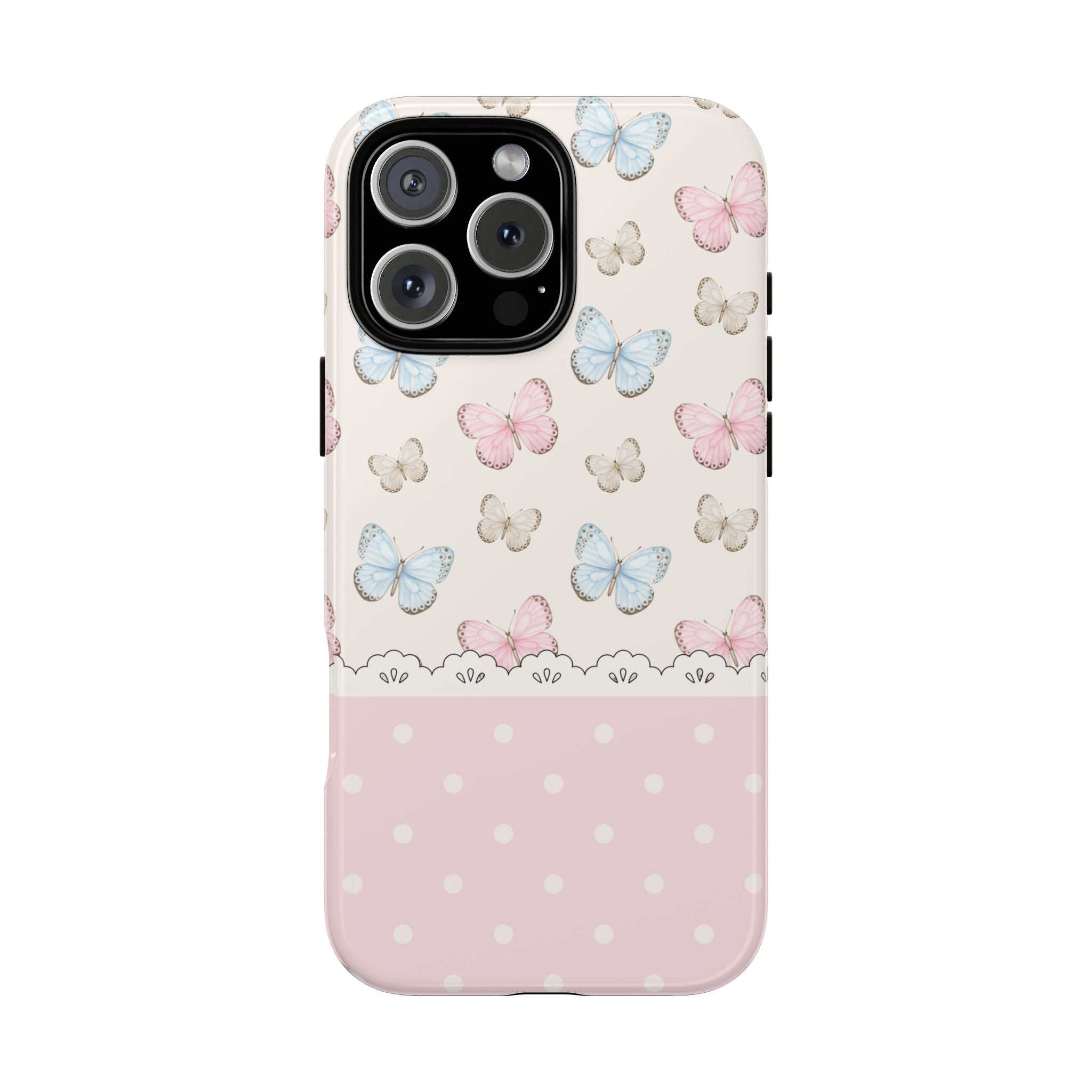 Butterfly Polka Phone Case
