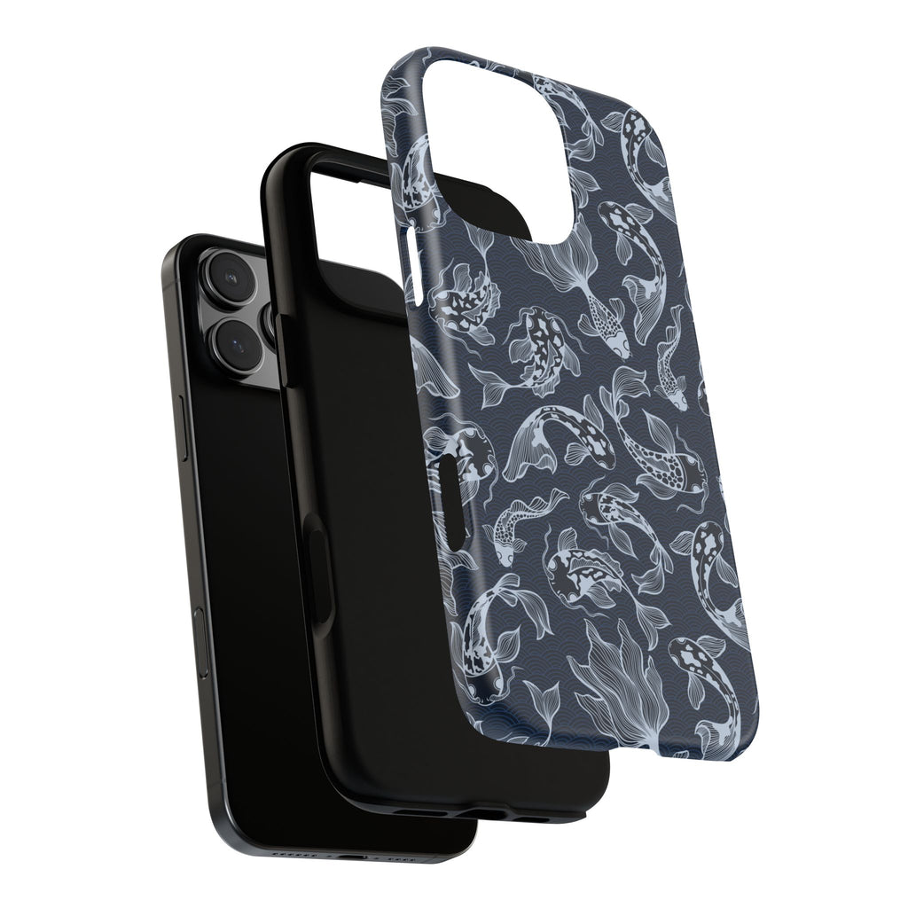 Moonlit Koi Phone Case