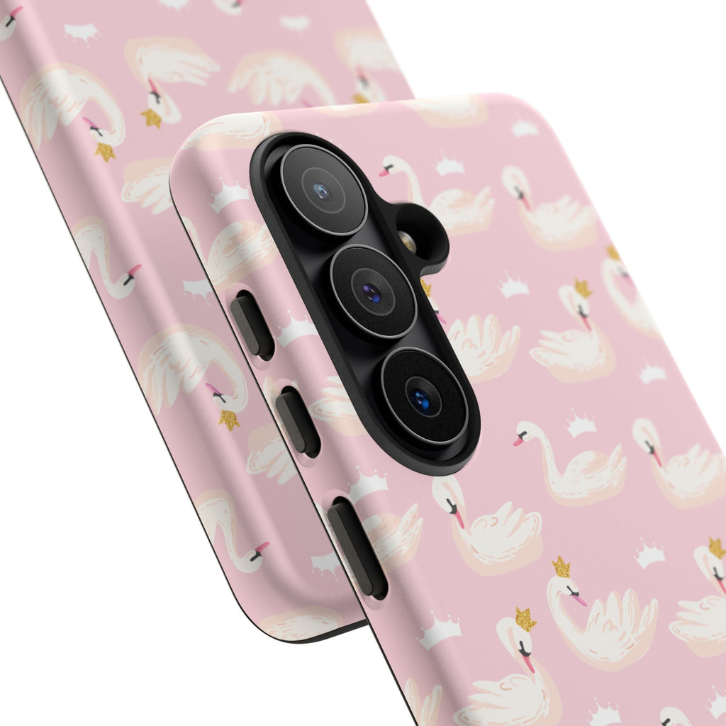 Pink Swan Phone Case
