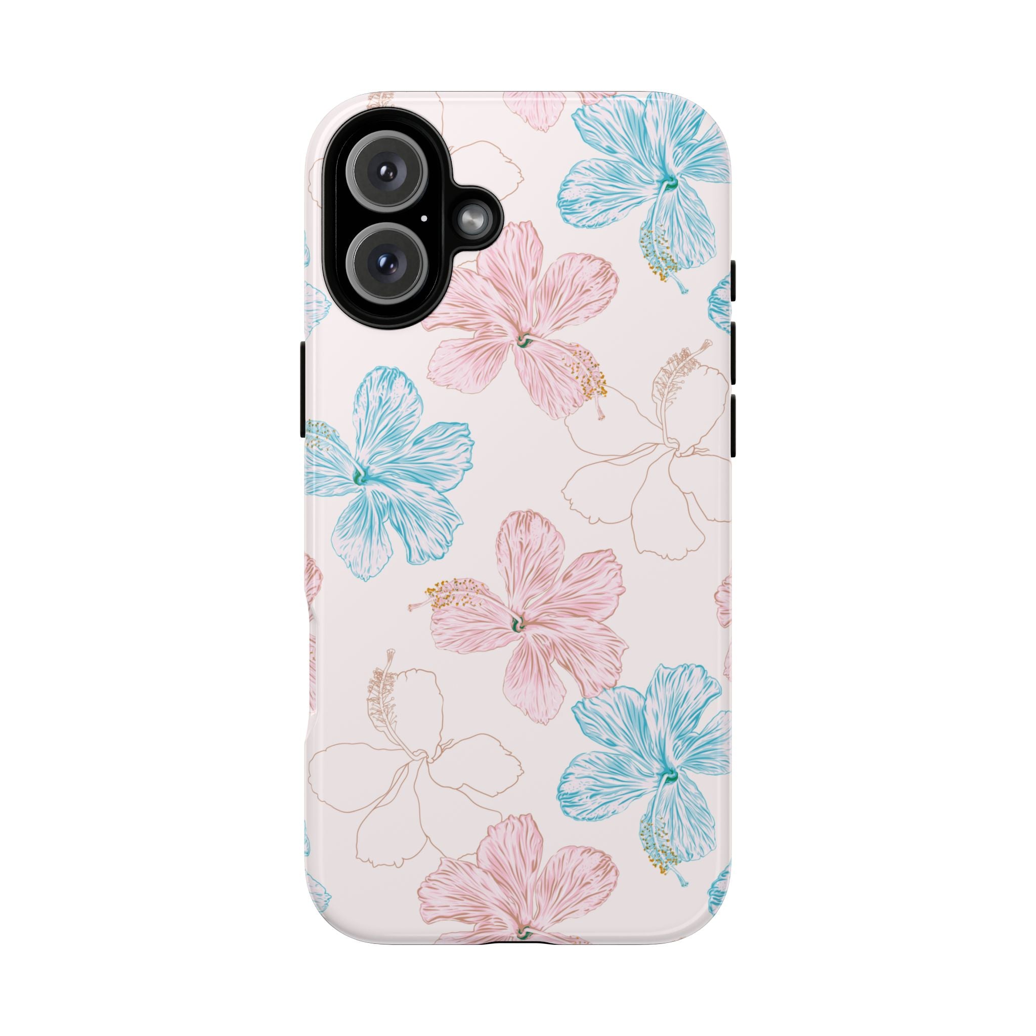 Pastel Hibiscus Phone Case