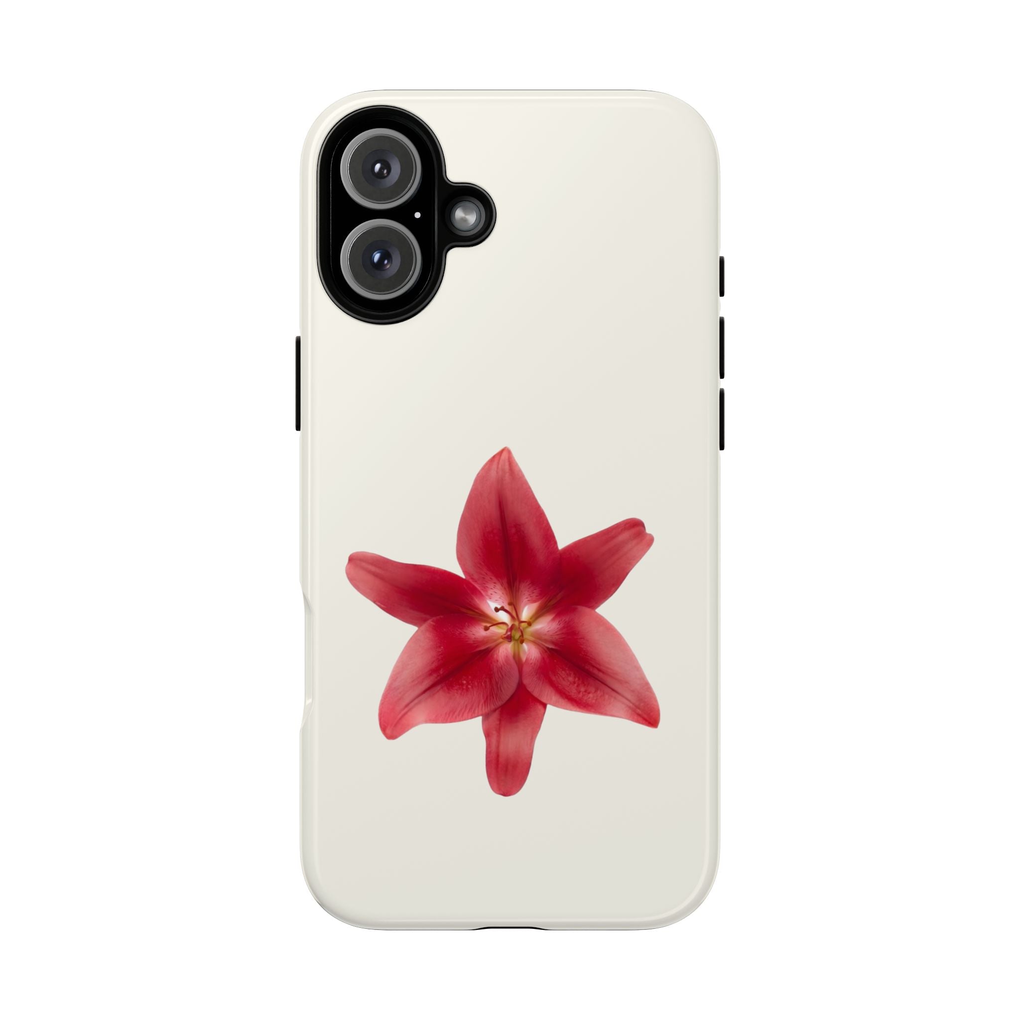 Red Star Lily Phone Case