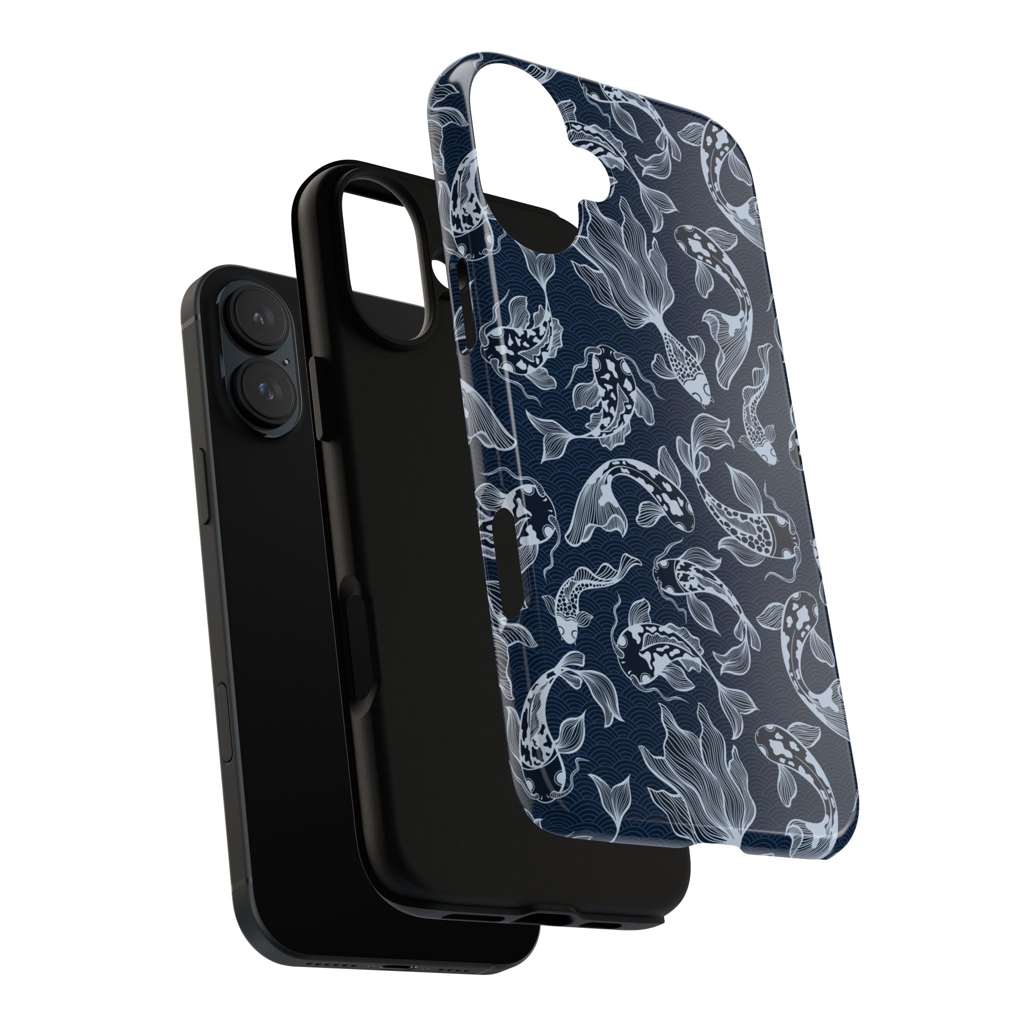 Moonlit Koi Phone Case