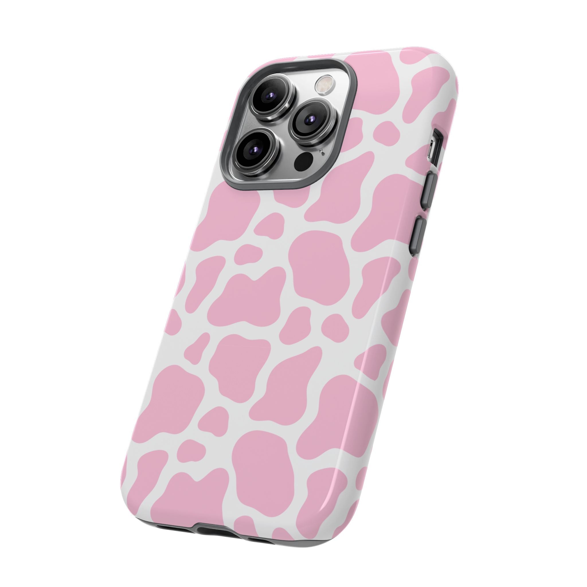 Pink Cow Print Phone Case