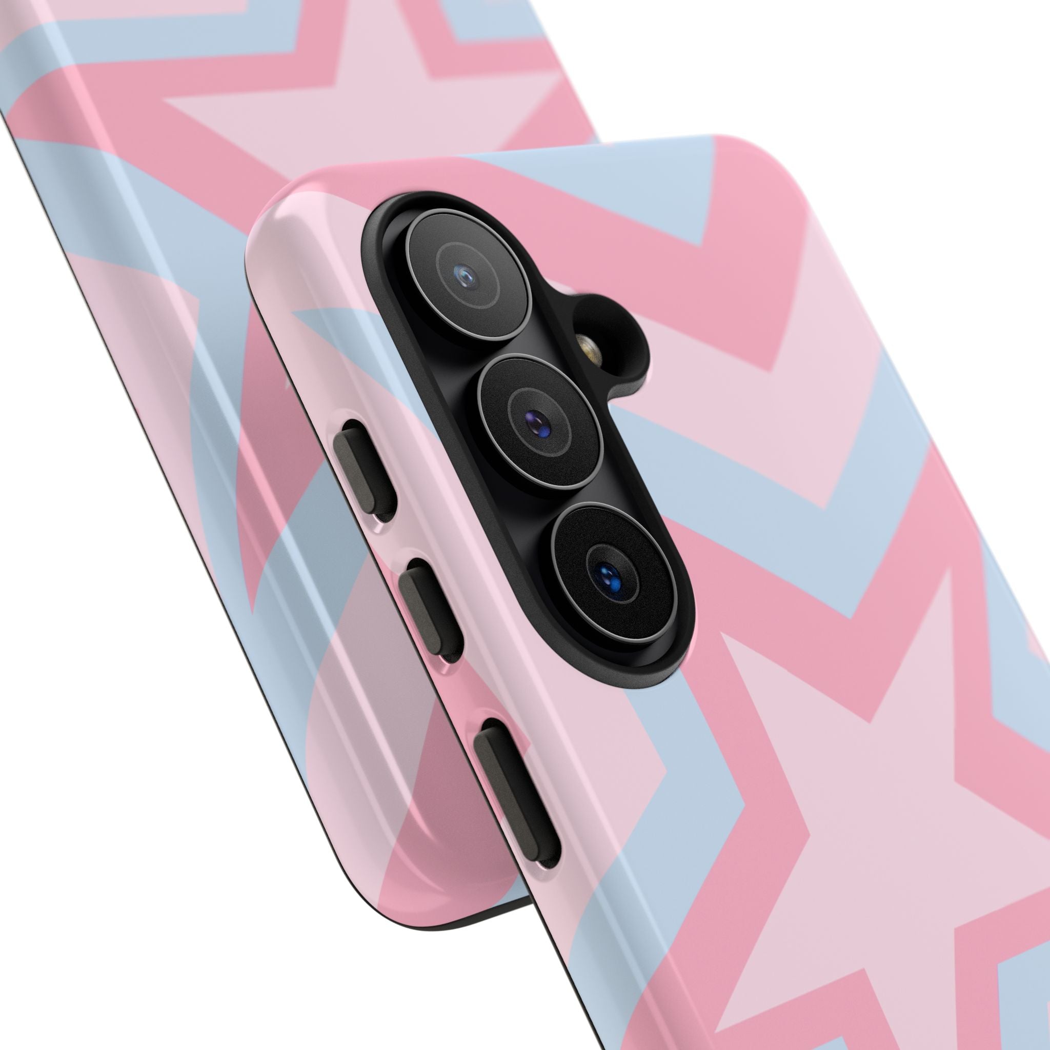 Pink & Blue Pastel Star Phone Case