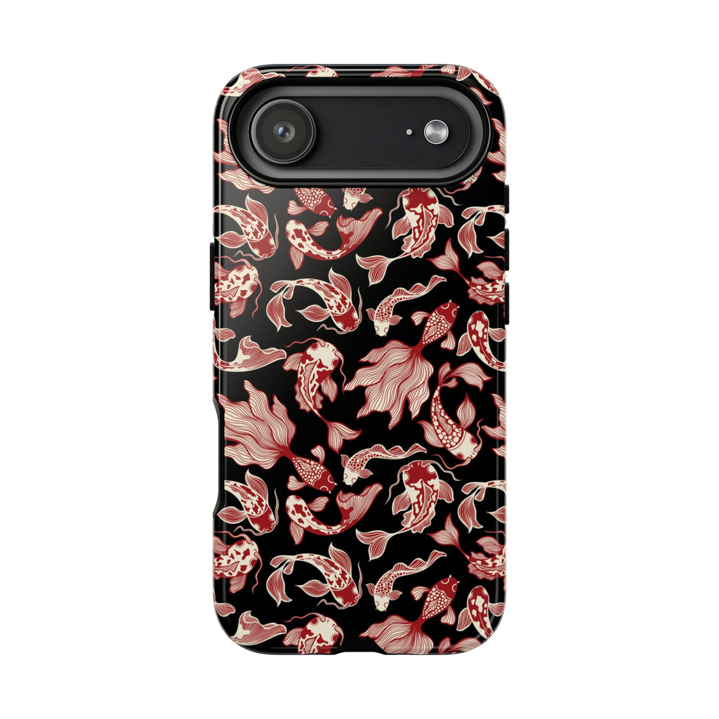 Crimson Koi Phone Case