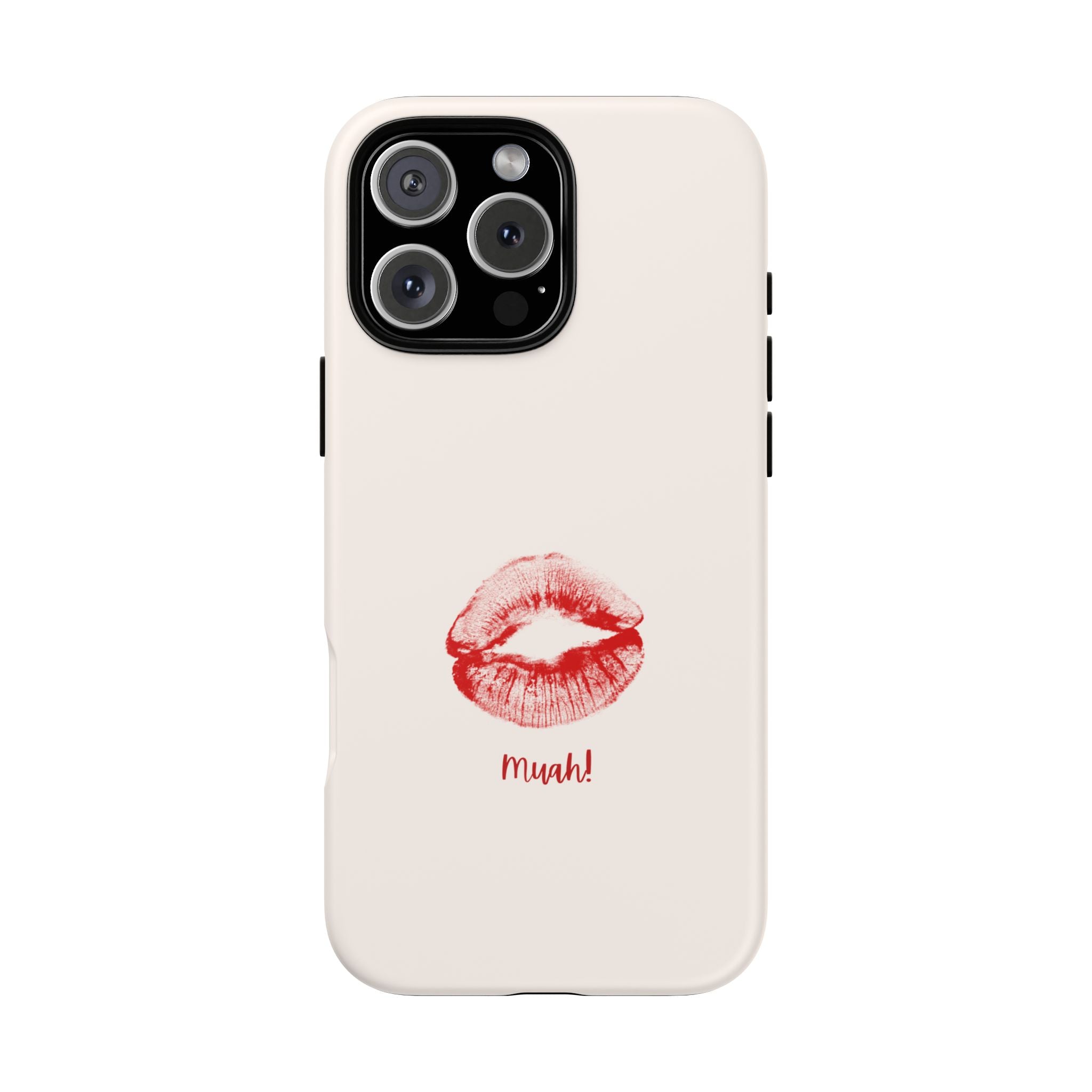Red Lip Print Phone Case
