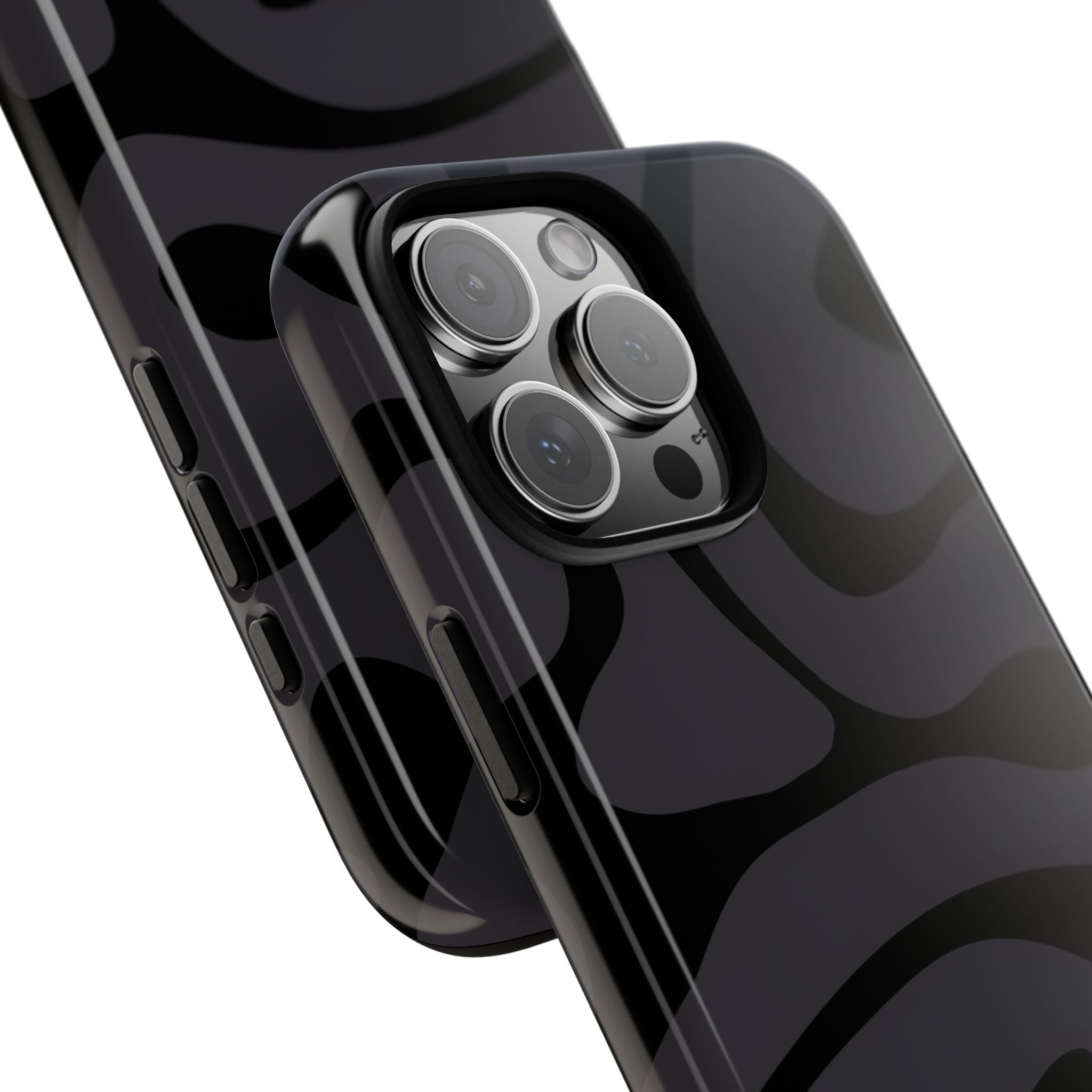 Black Swirl Phone Case