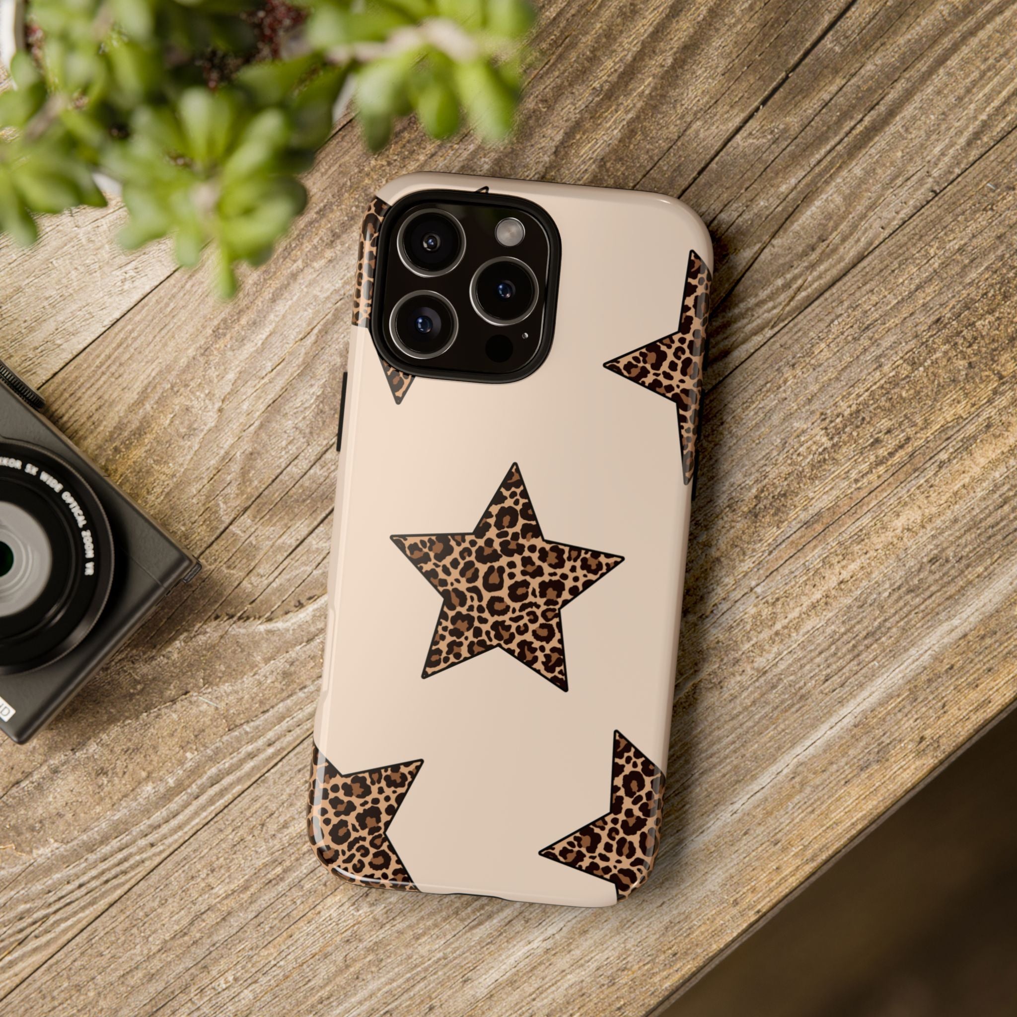 Leopard Star Phone Case
