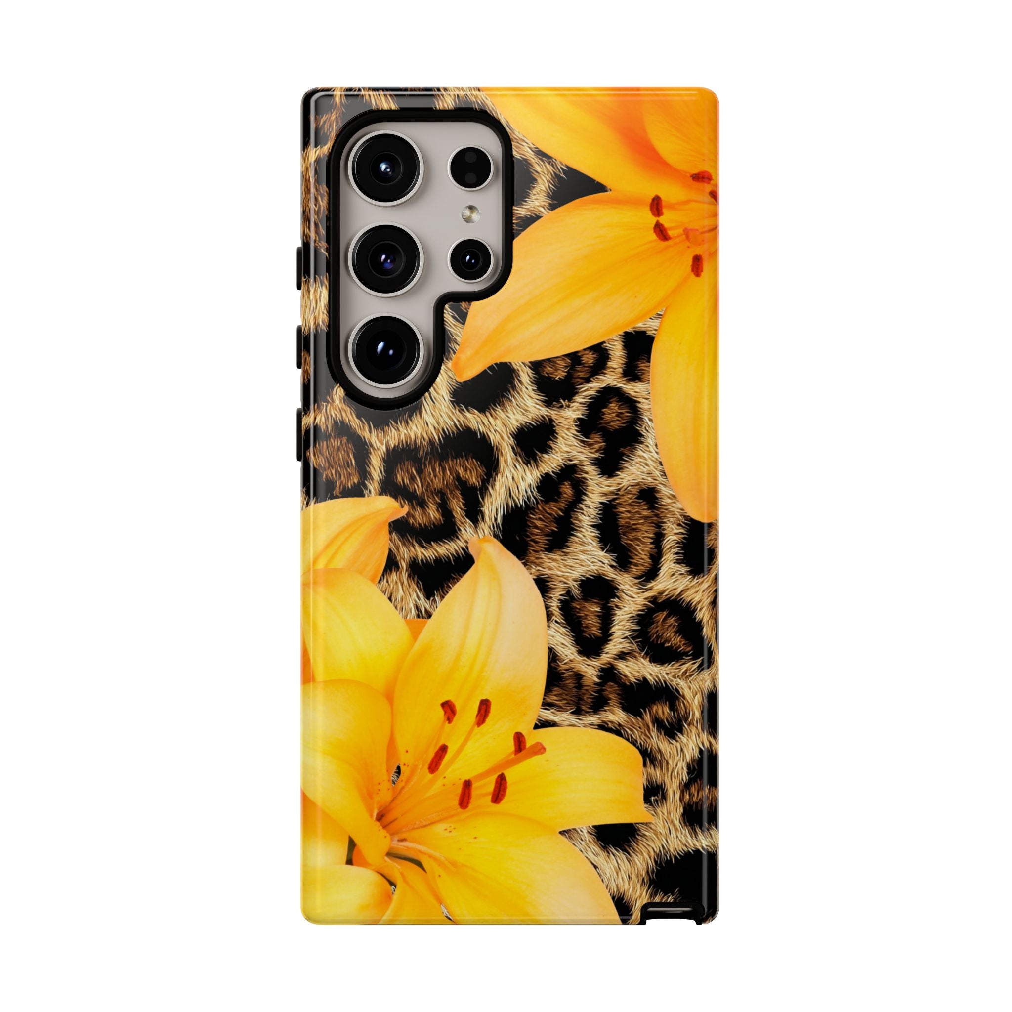 Leopard Lily Phone Case